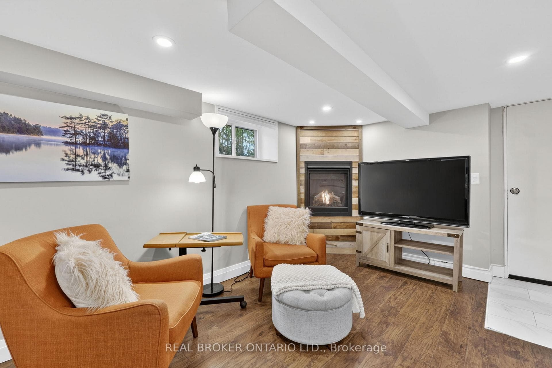 Lower level family room