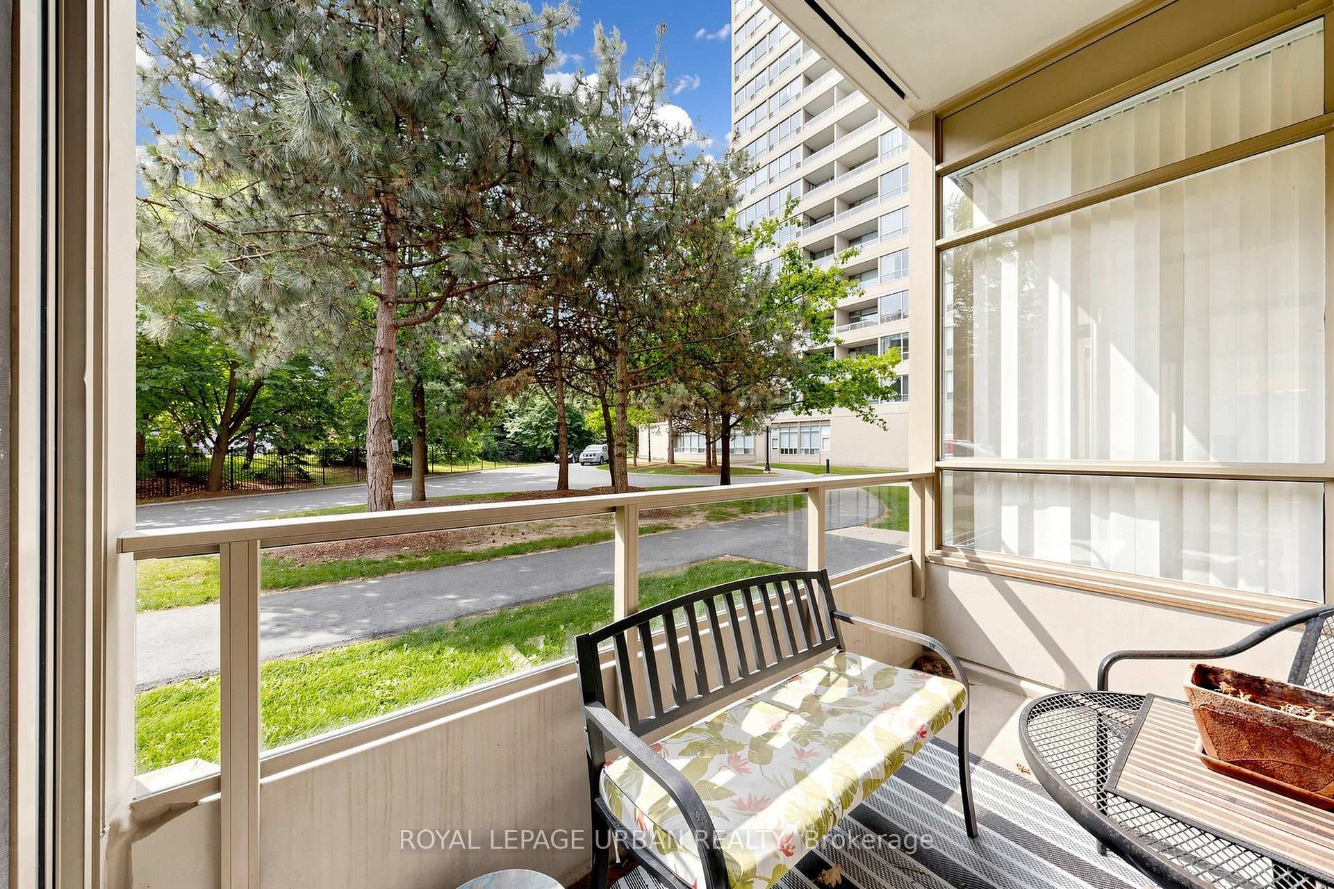 Enjoy Coffee or Bird watching off the Balcony