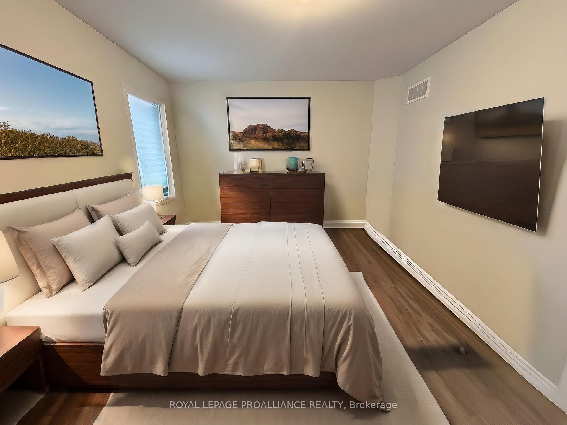 Primary Bedroom-virtually staged