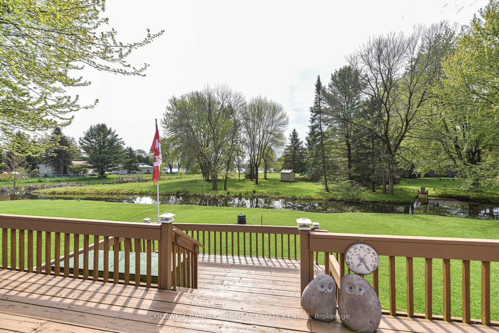 Looking out to the Park and Lake