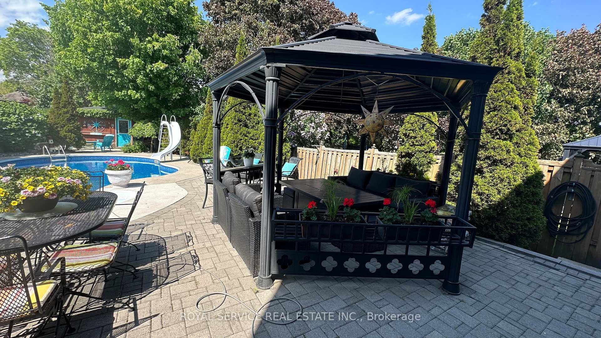 Gazebo Sitting Area