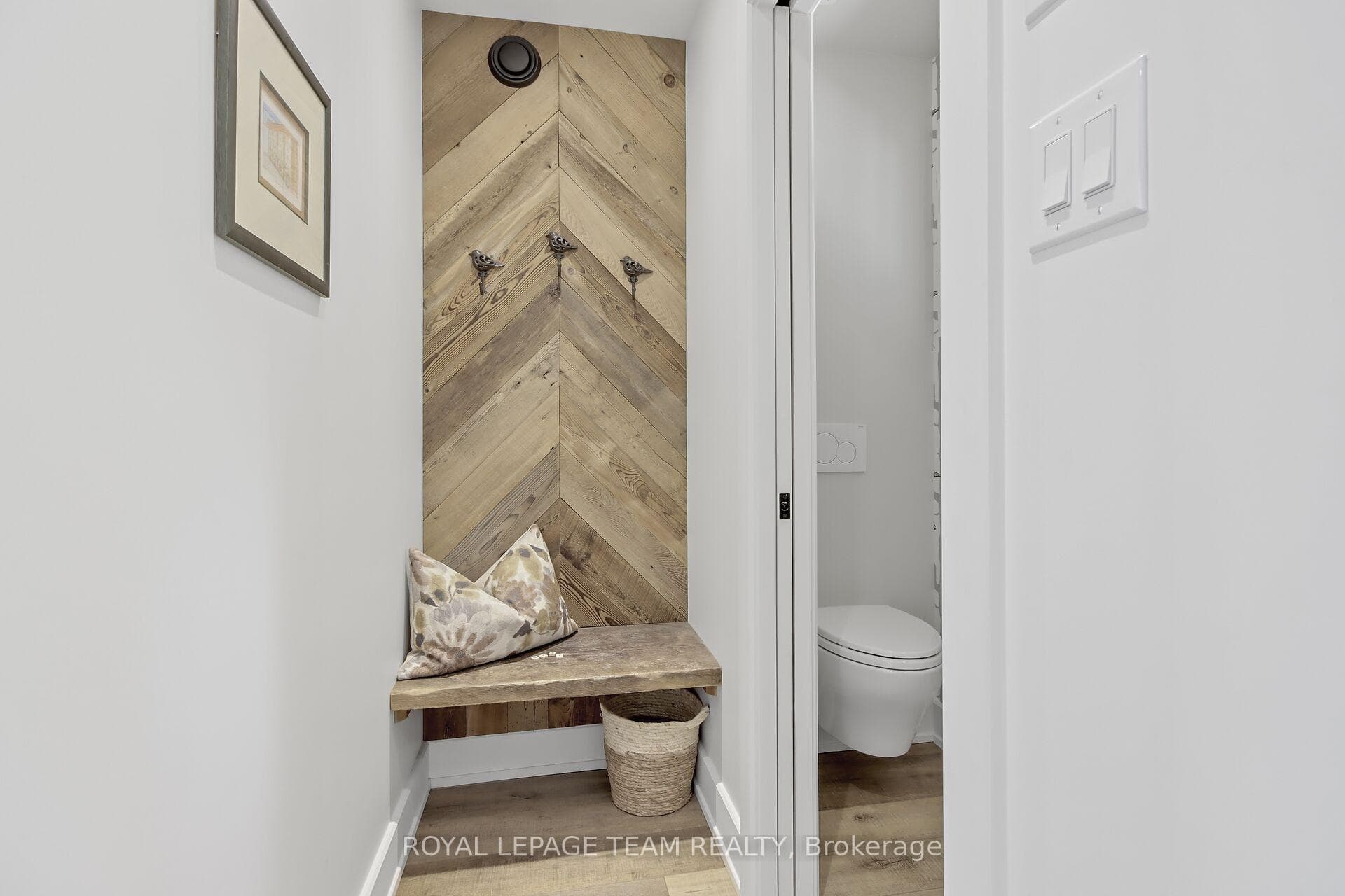Vestibule off foyer