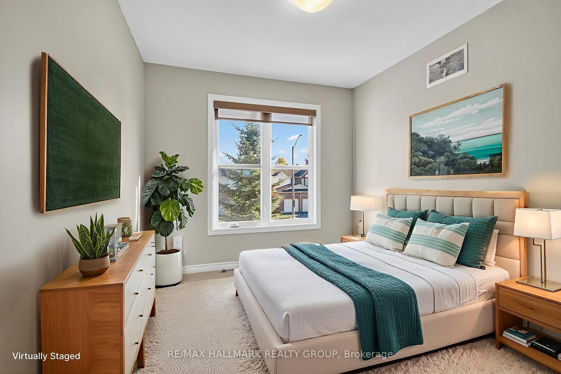 Bedroom 3 virtually staged