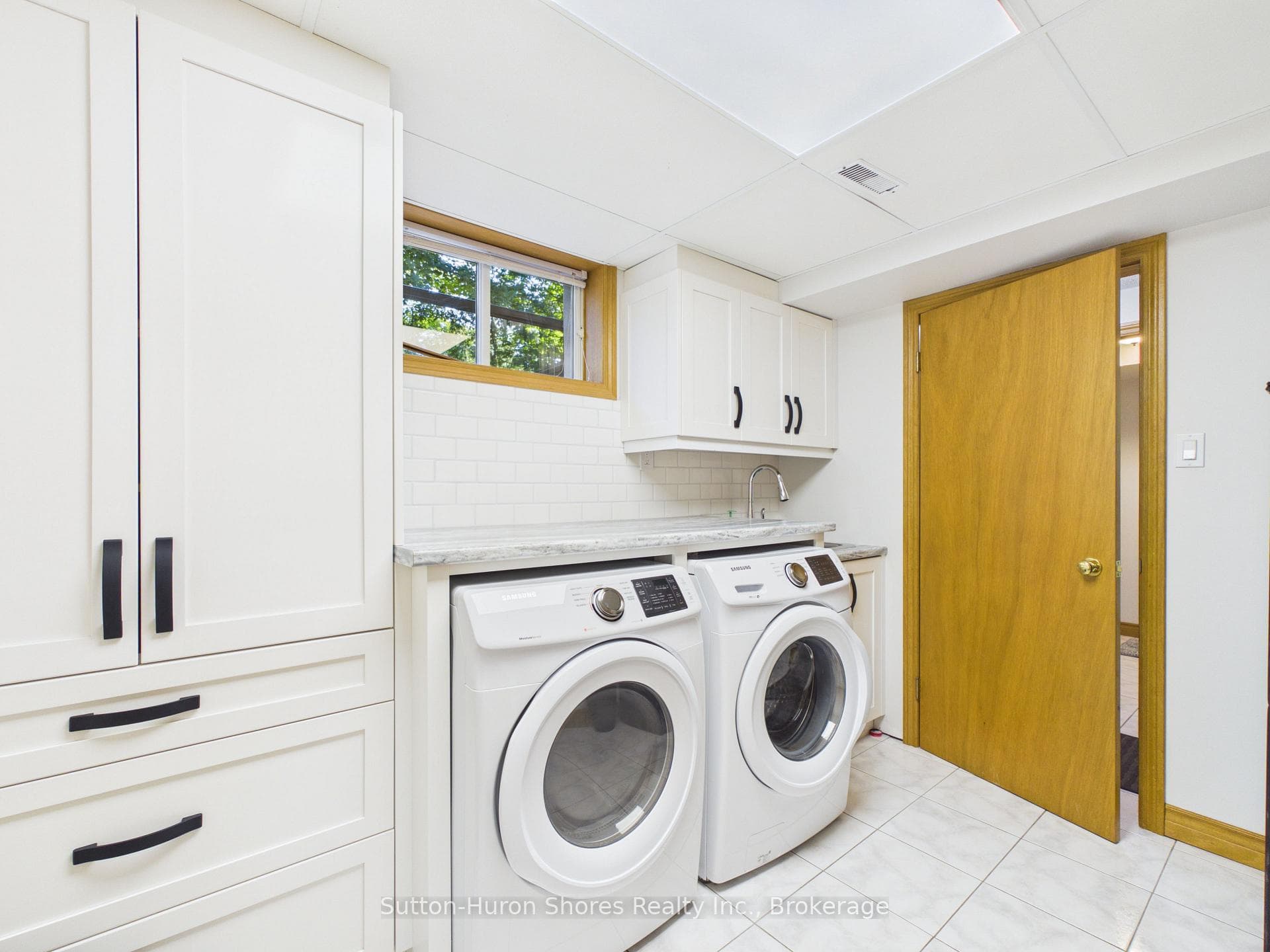 Basement Laundry Room.