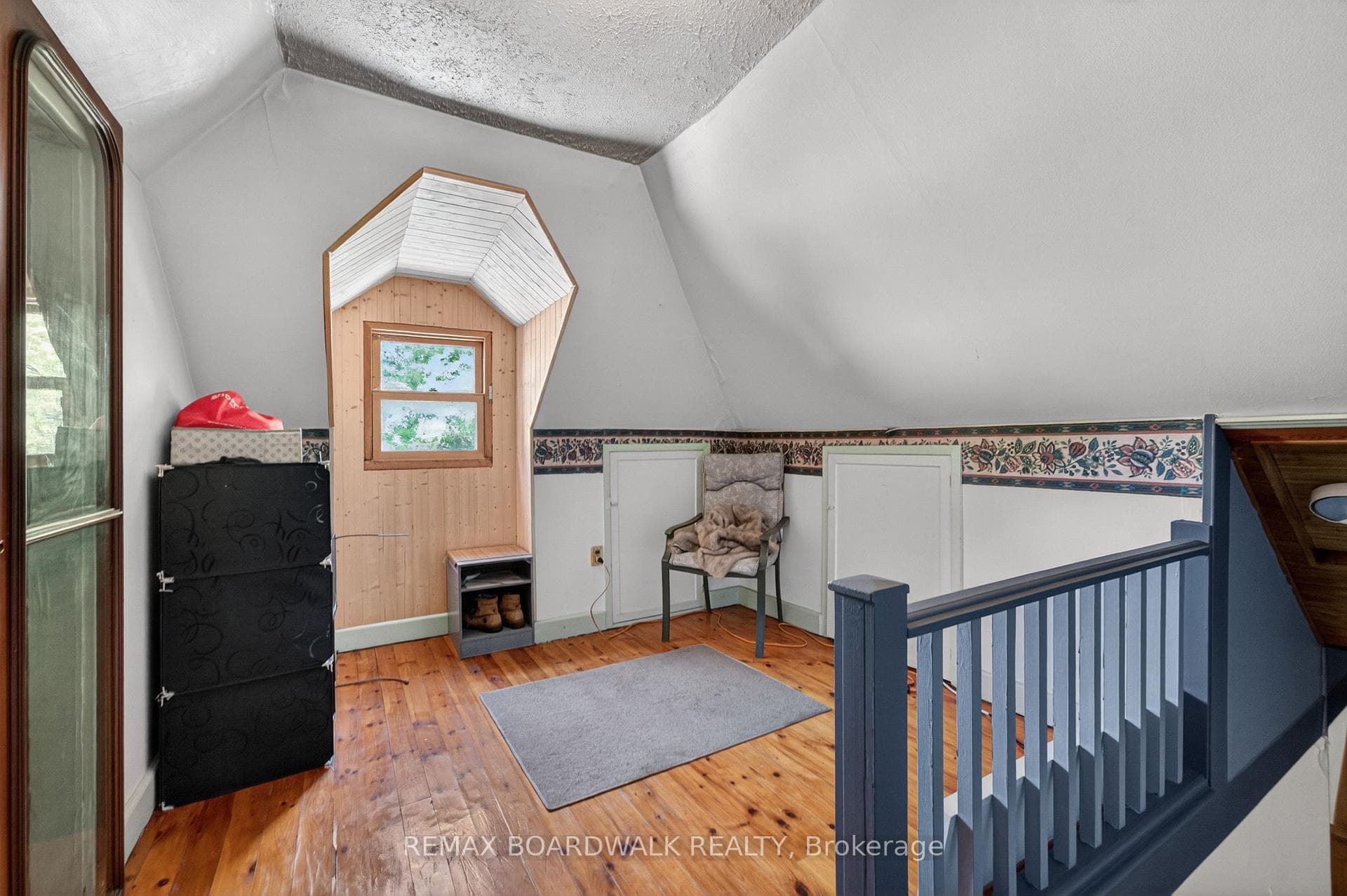 Stairs Leading to 2nd Level Loft w/Hidden Storage