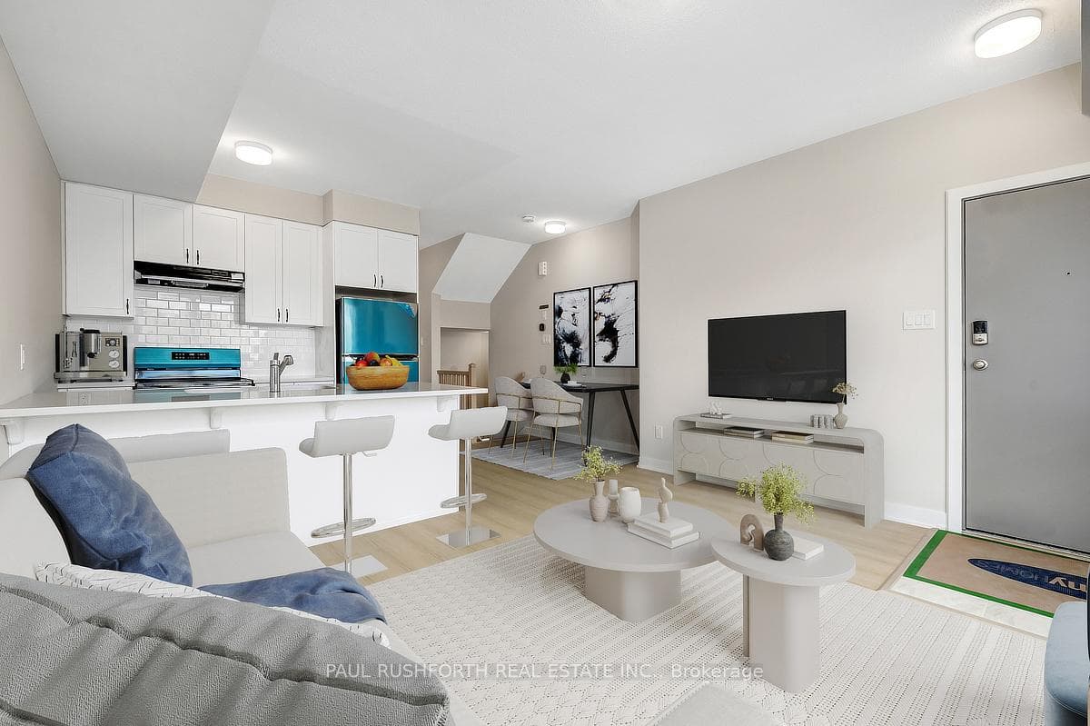 Virtually Staged-Main Living Area