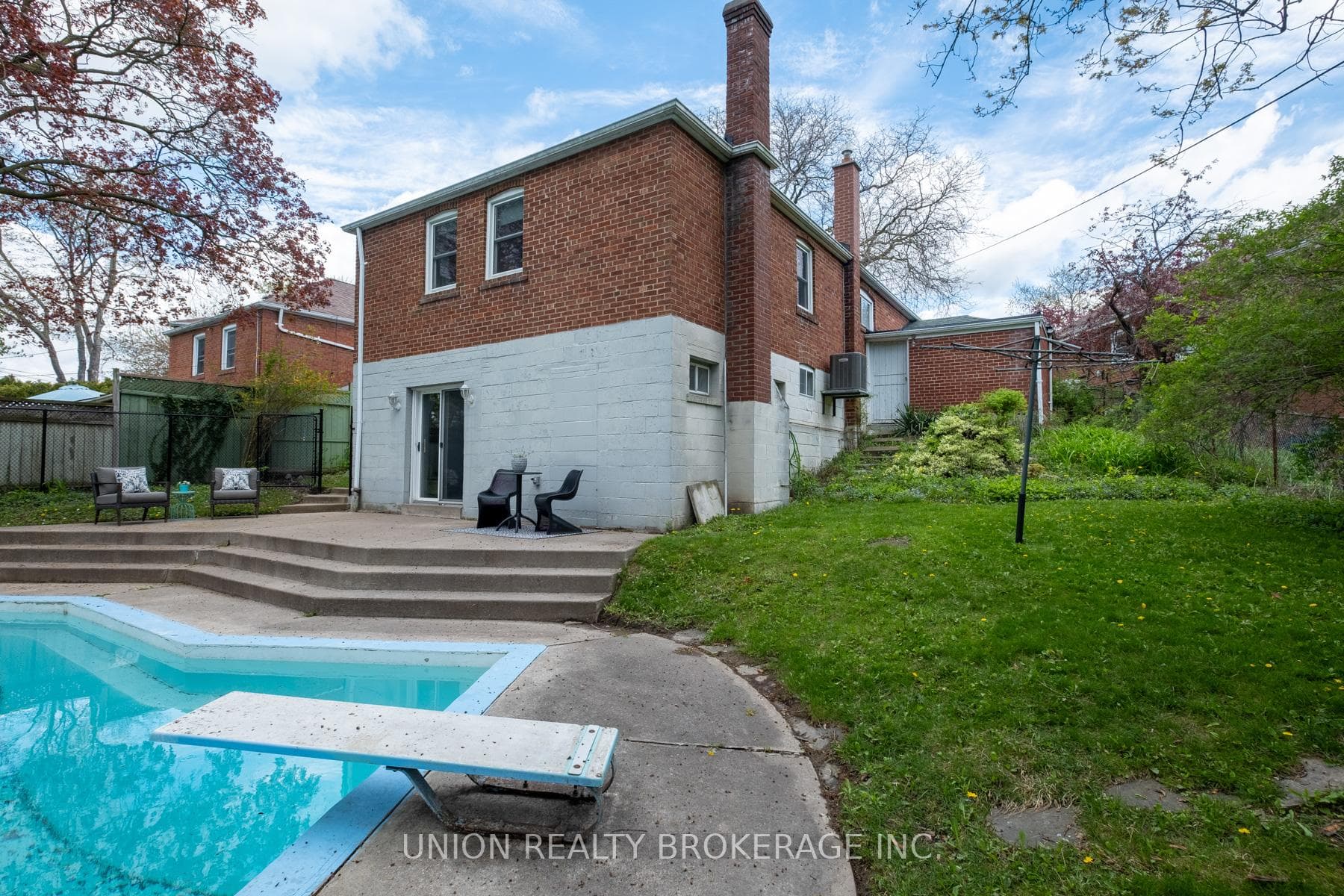 Pool, Green Space & Patio