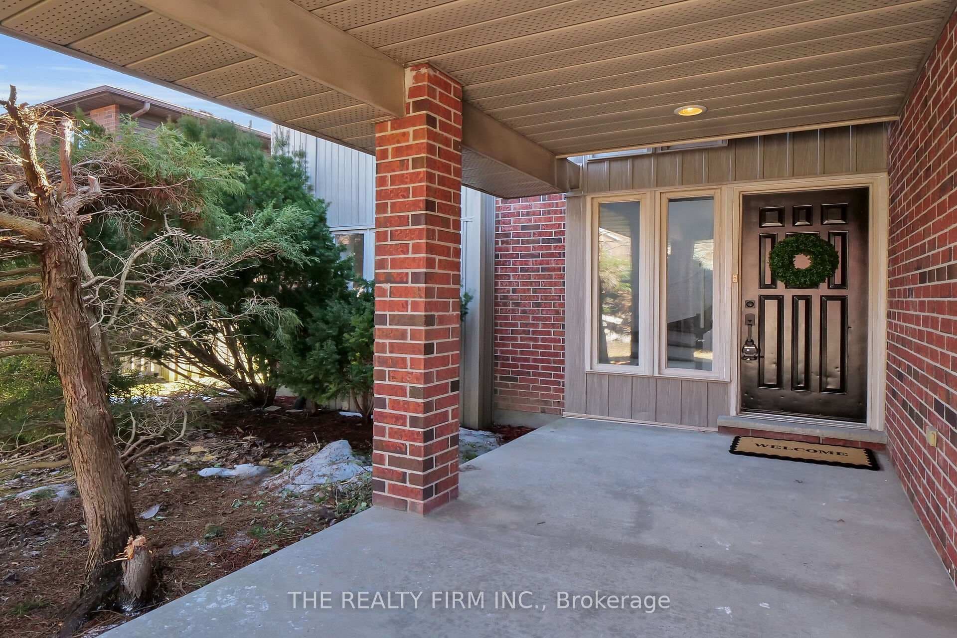 Exterior Front Door with Large Covered Porch