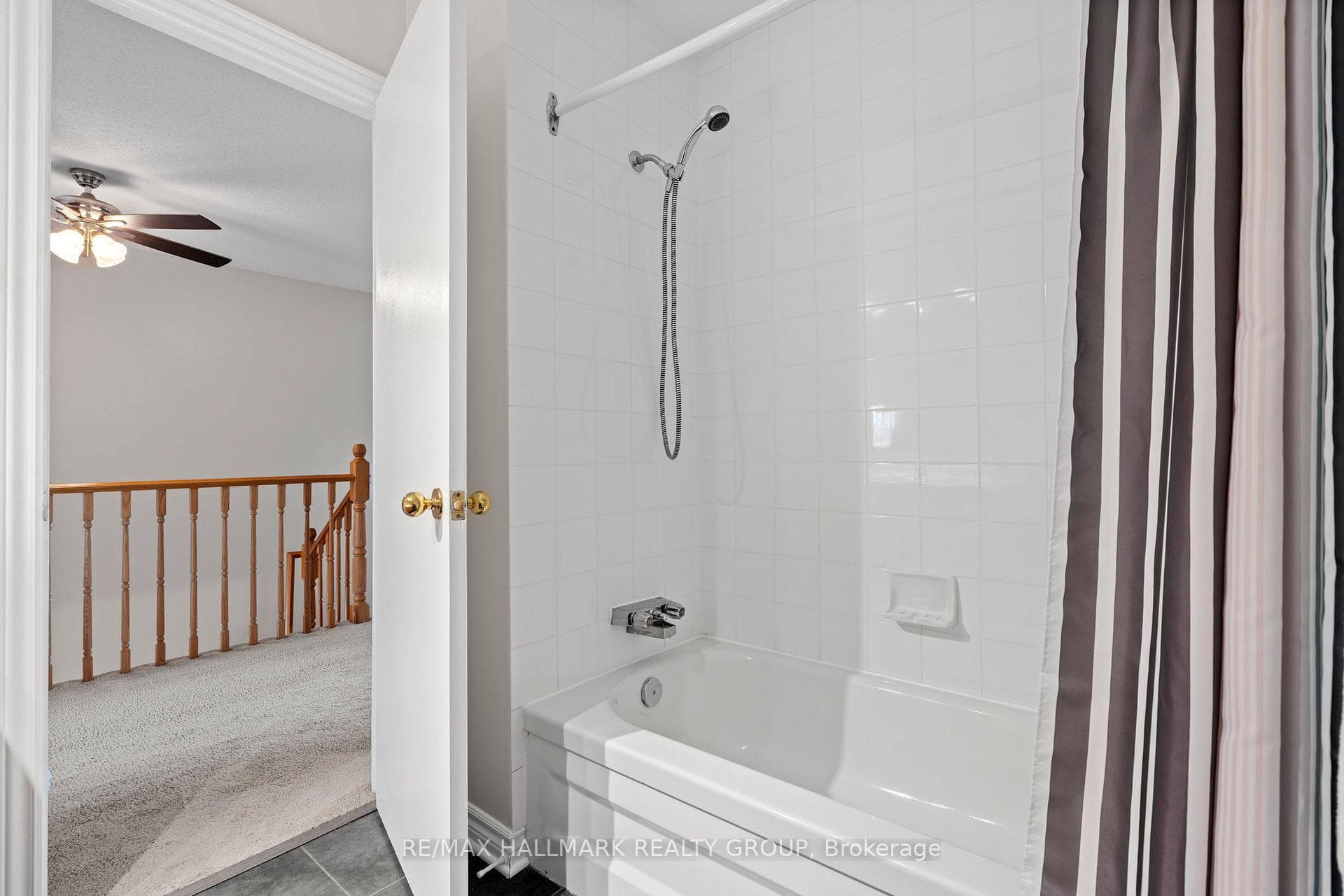 Family bathroom with tub