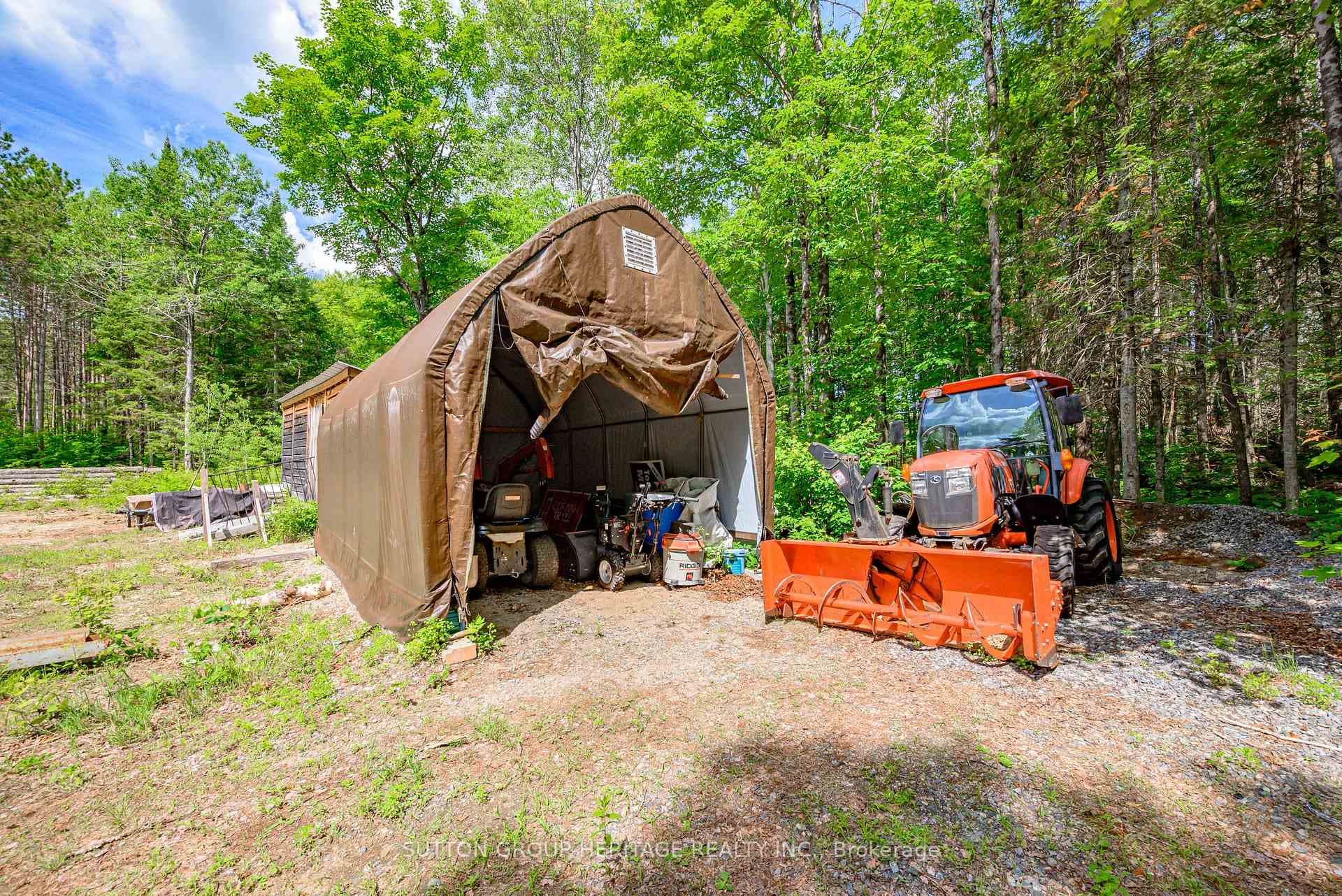 tractor storage