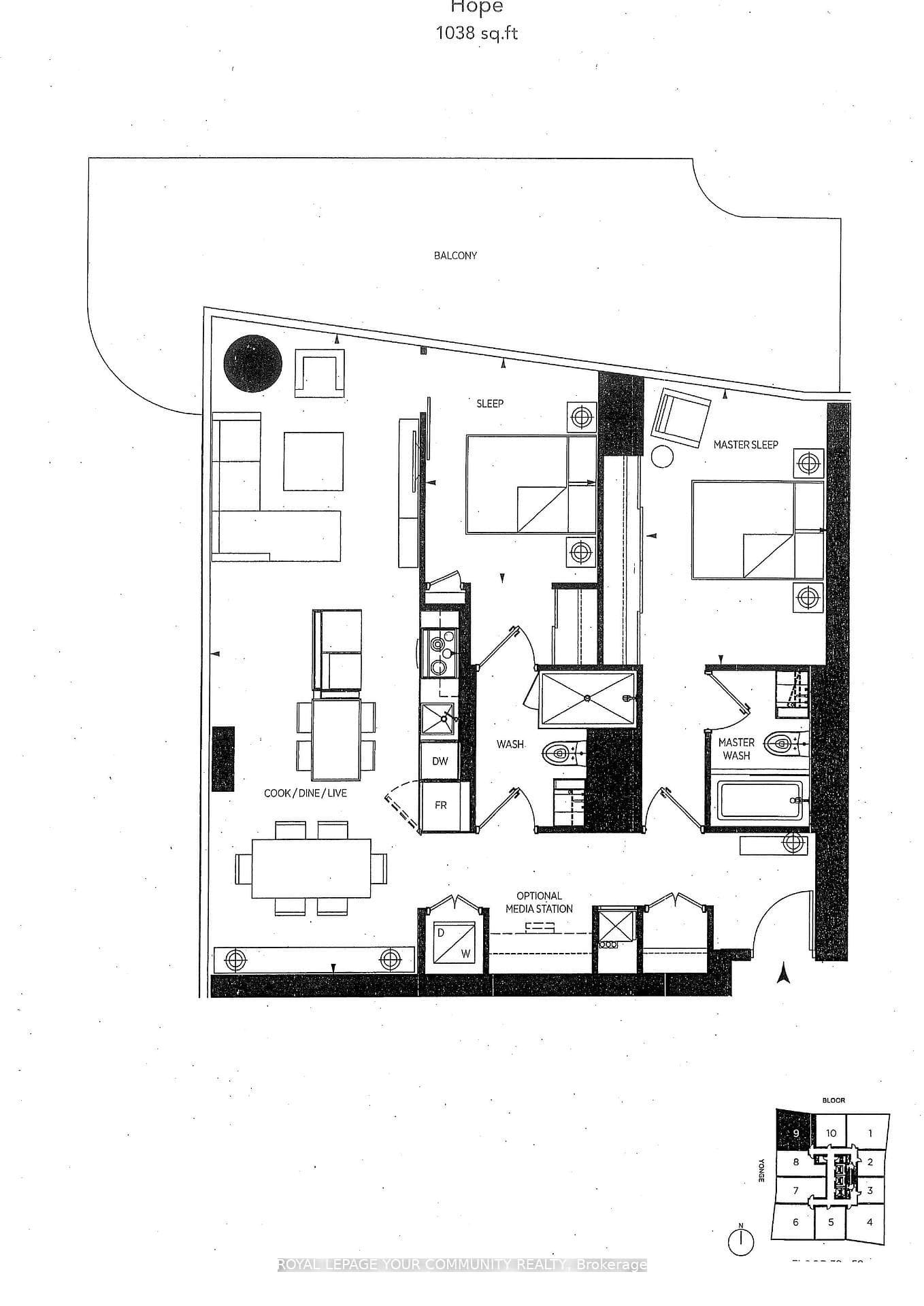 1 Bloor Street Unit 5409 photo 18