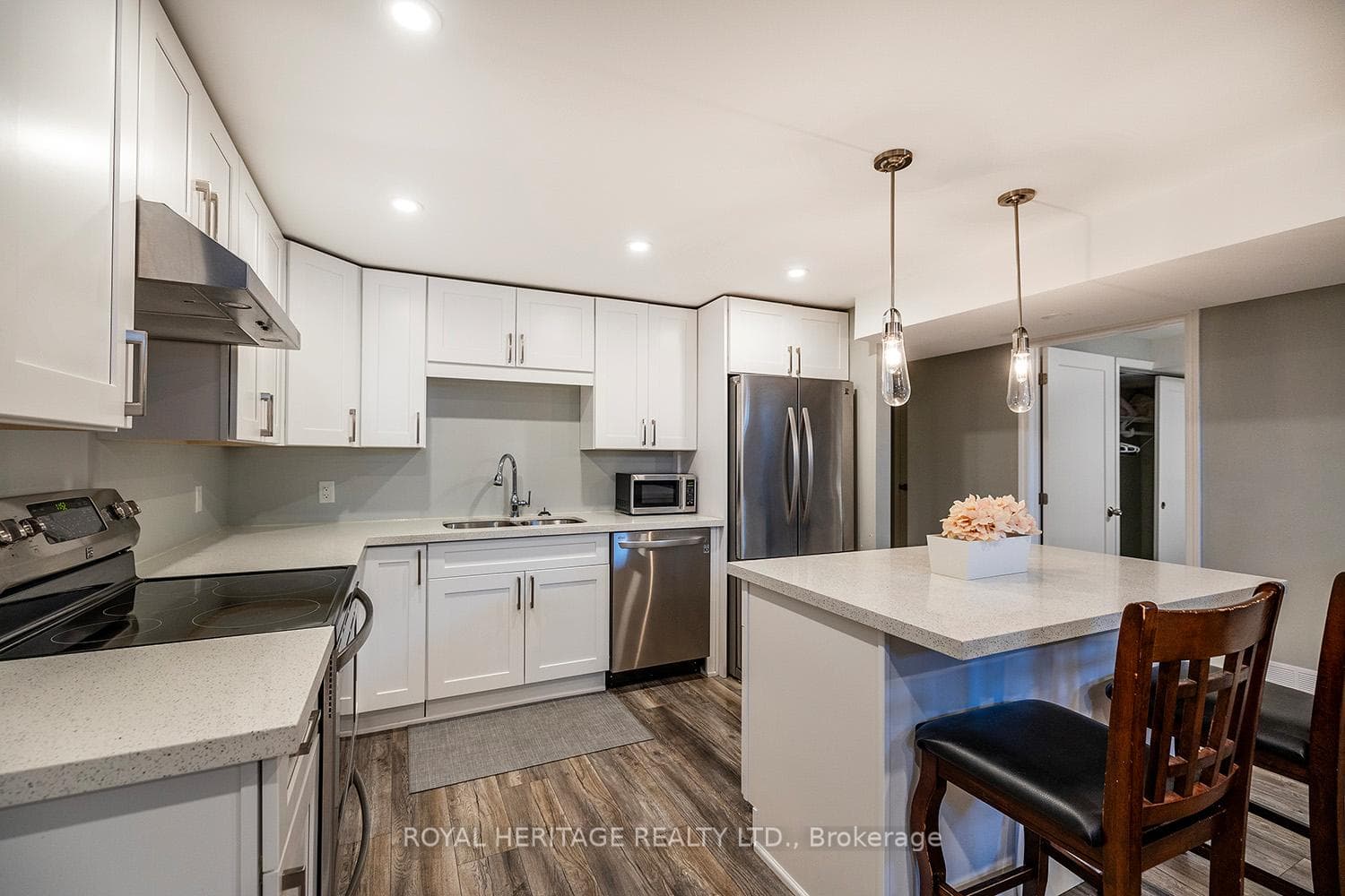 basement kitchen