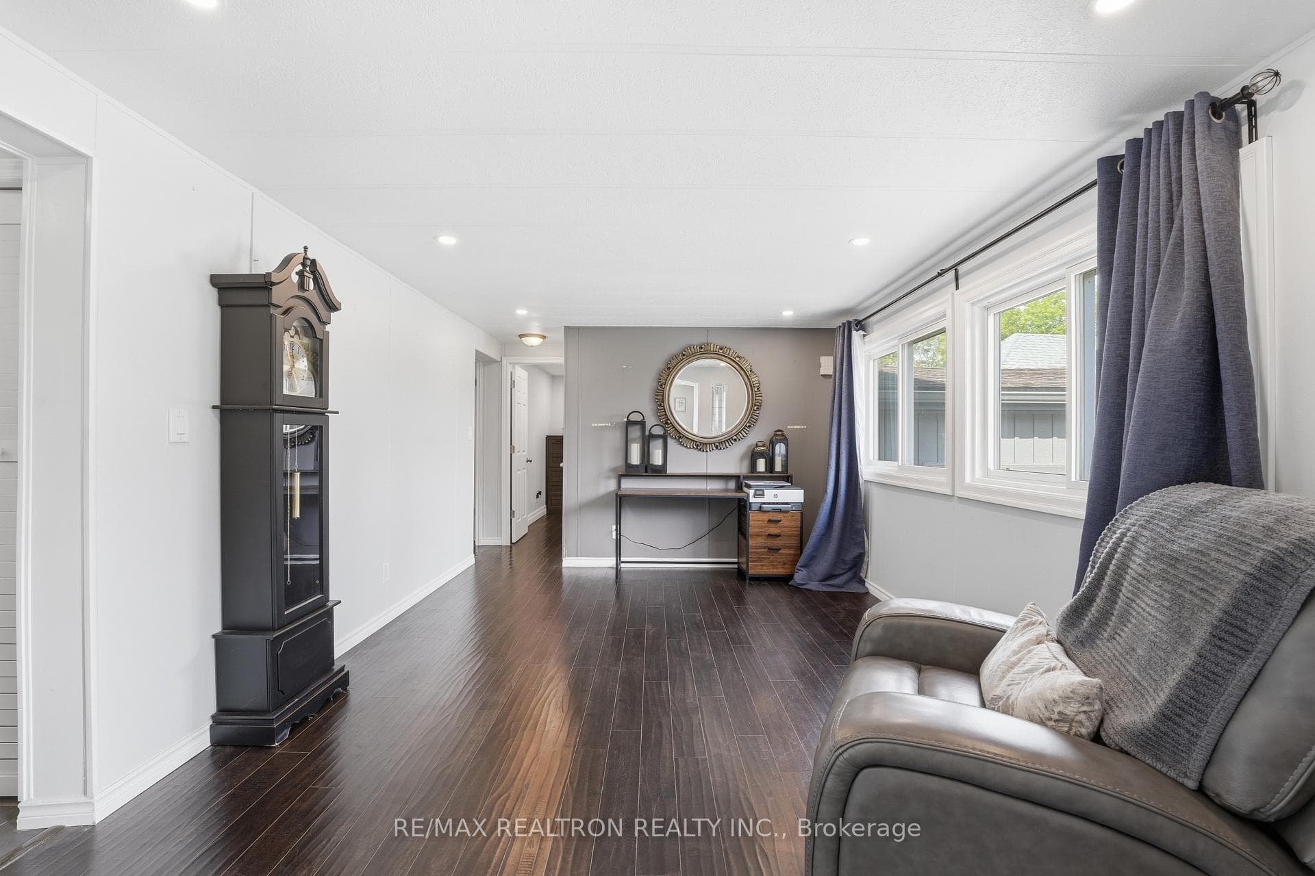 Sun-filled family room