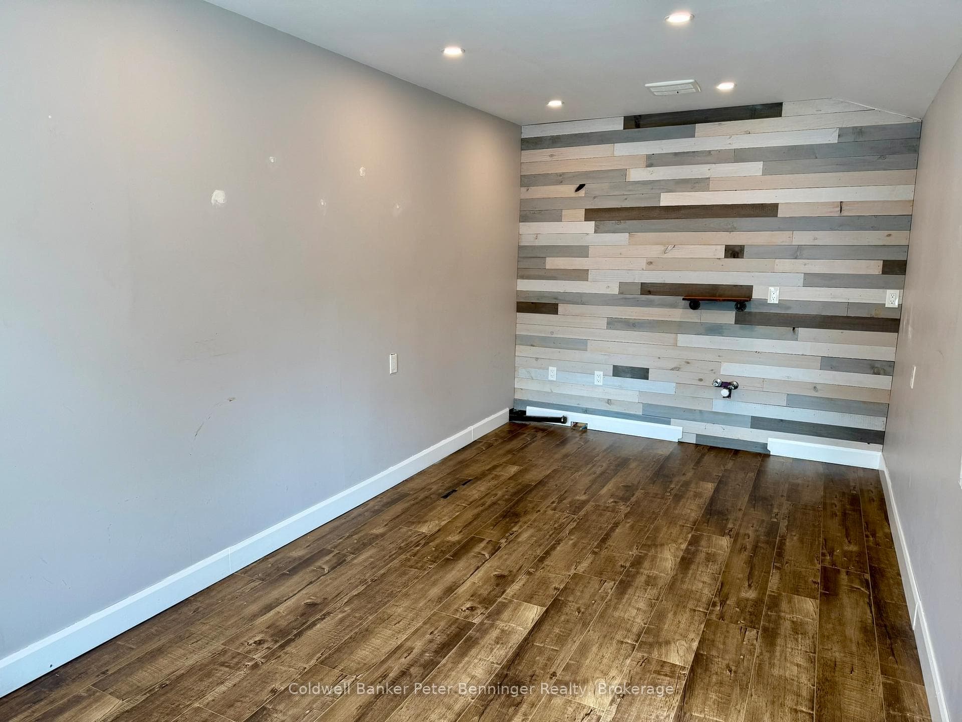 Renovated garage