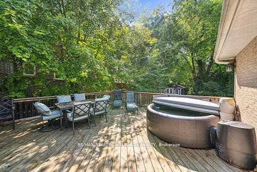 Mature Tree Lined Backyard Oasis