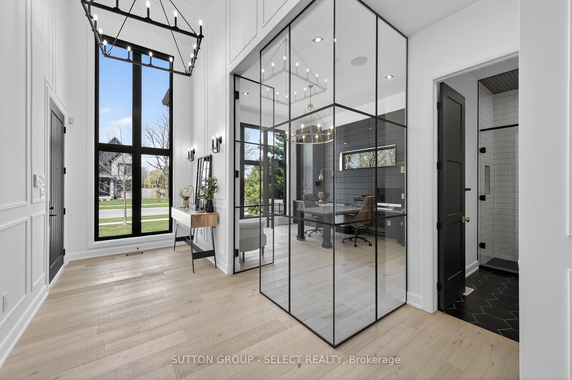 Custom glass office