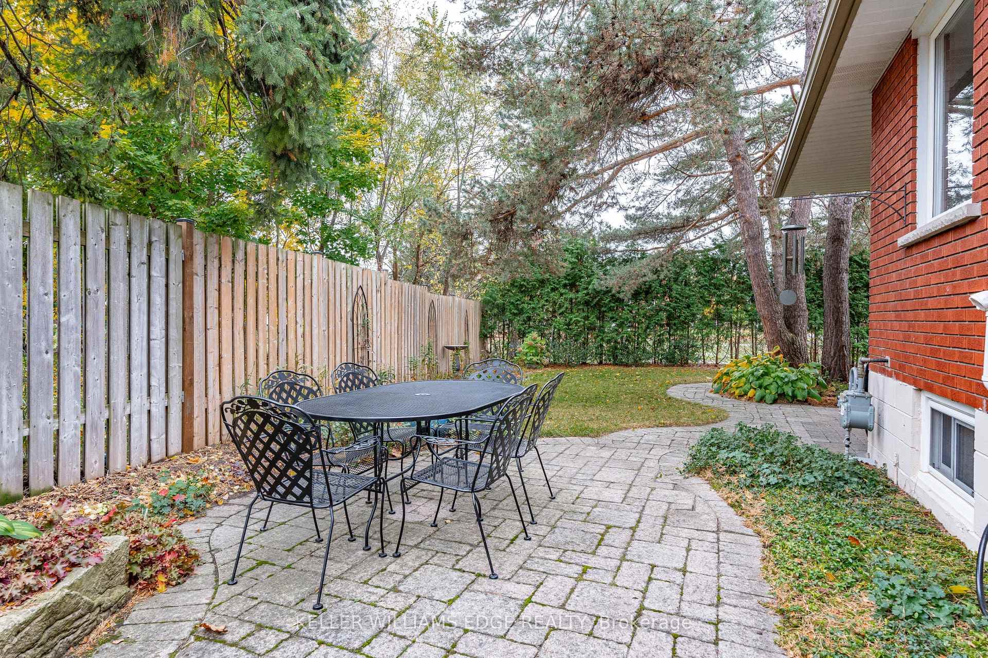 Stone patio