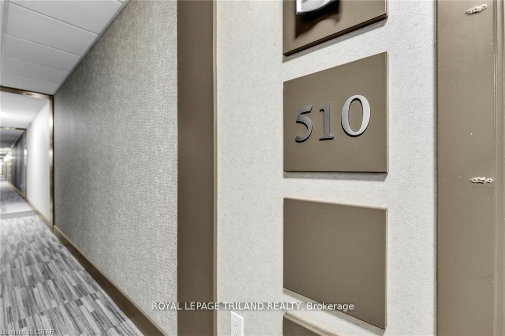 Unit 510 on the top floor