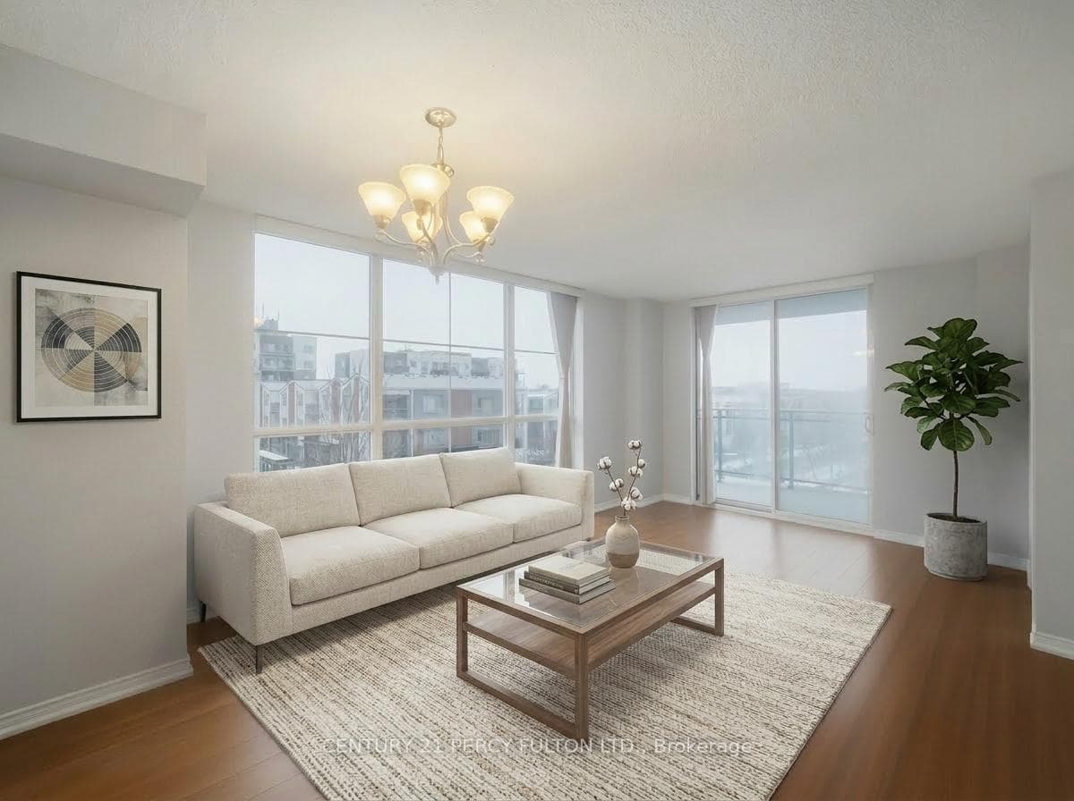 6 Rosebank Dr- living/dining virtually staged