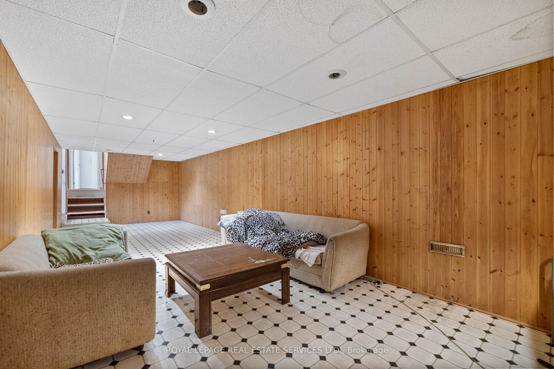 Family Room + Rec Room Basement
