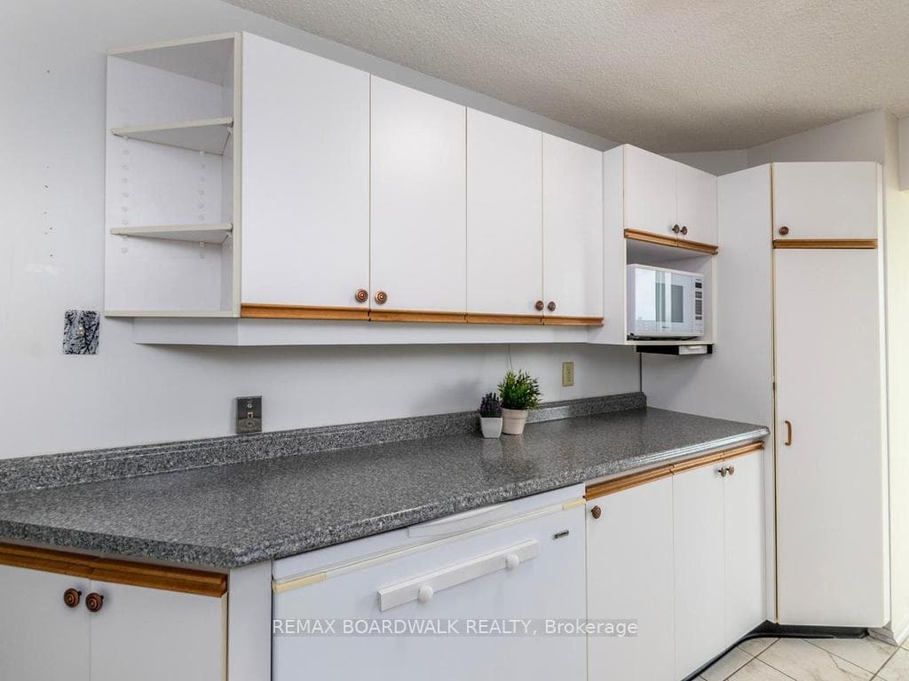 Kitchen with Built in Freezer that pulls out