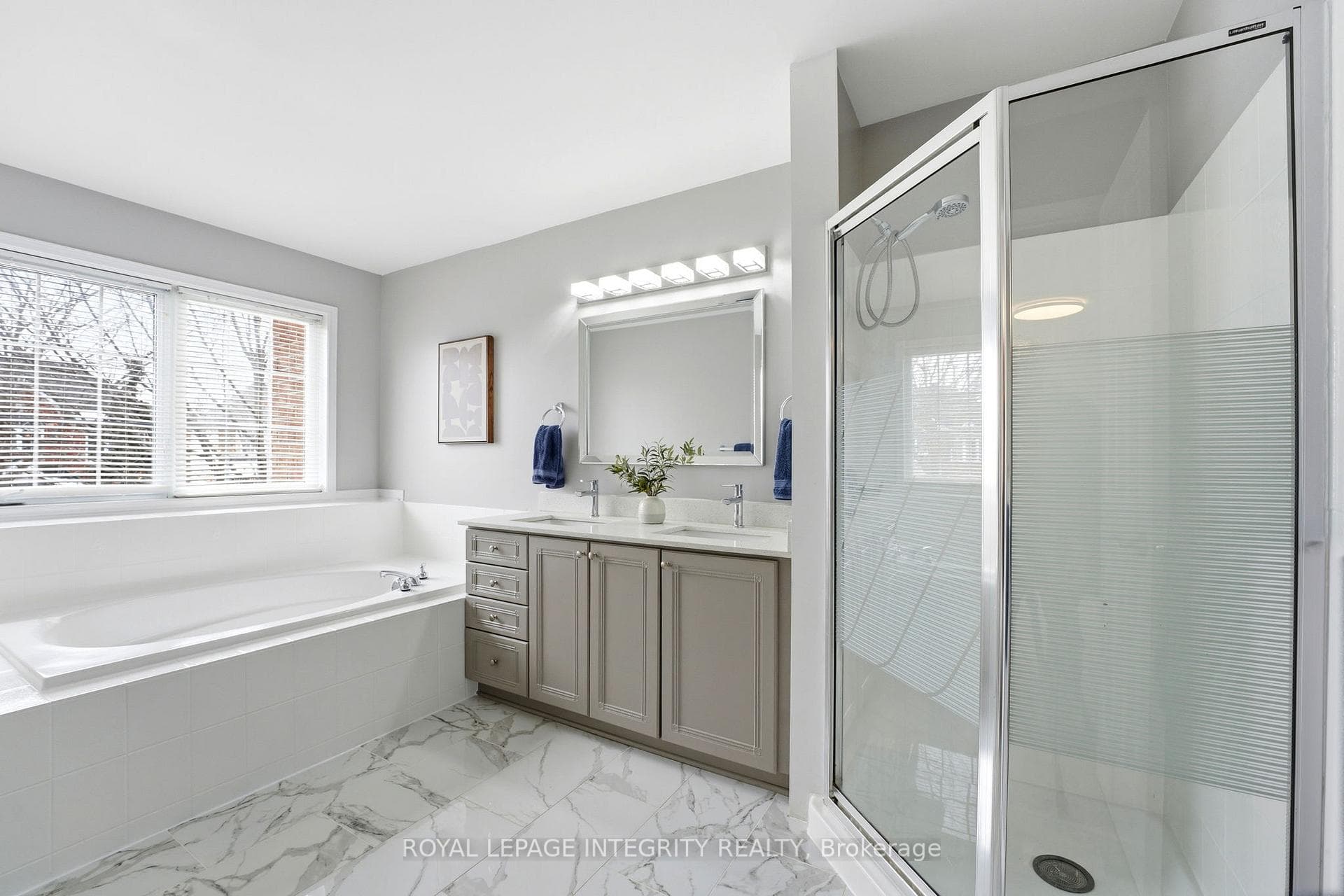 Updated ensuite bathroom
