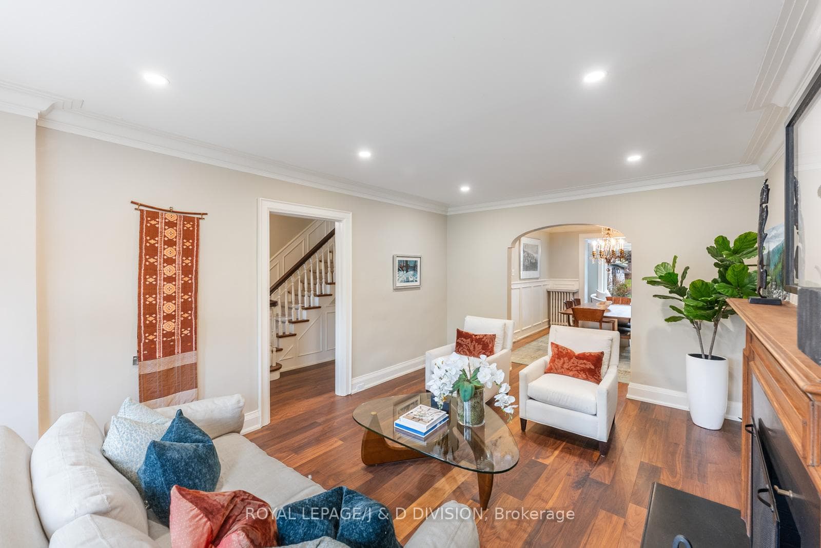 Living Room looking to Dining Room