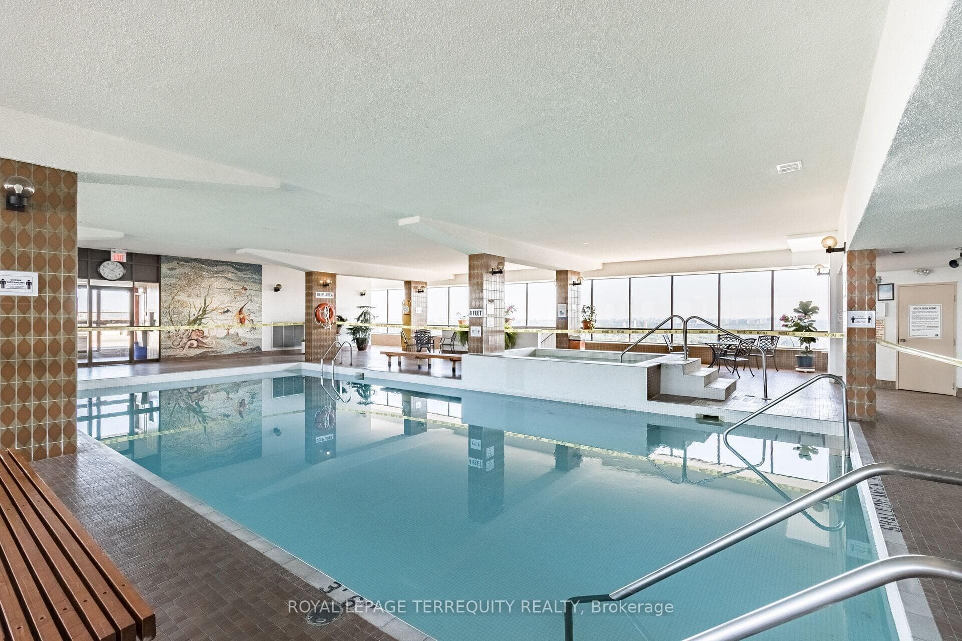 Rooftop Indoor Pool