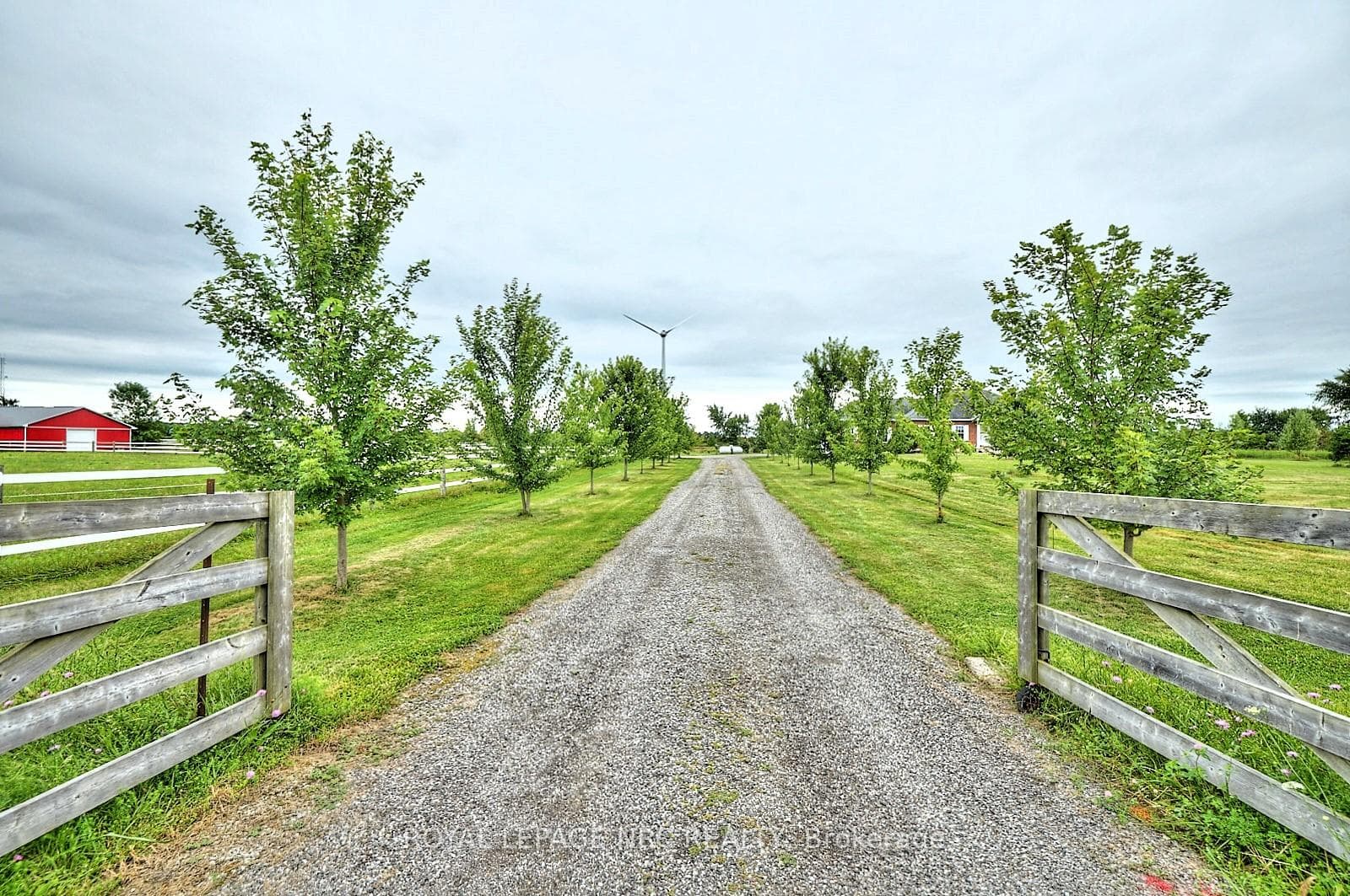 Long driveway