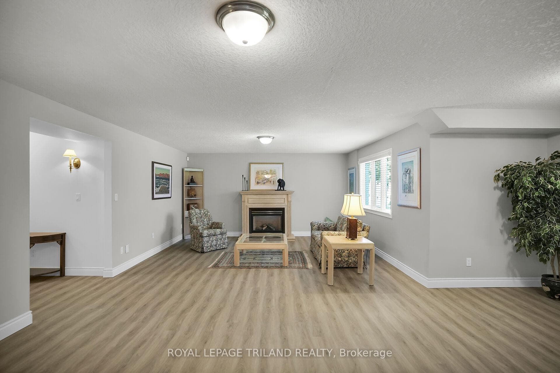 Lower Level: Massive Family Room with Walk Out