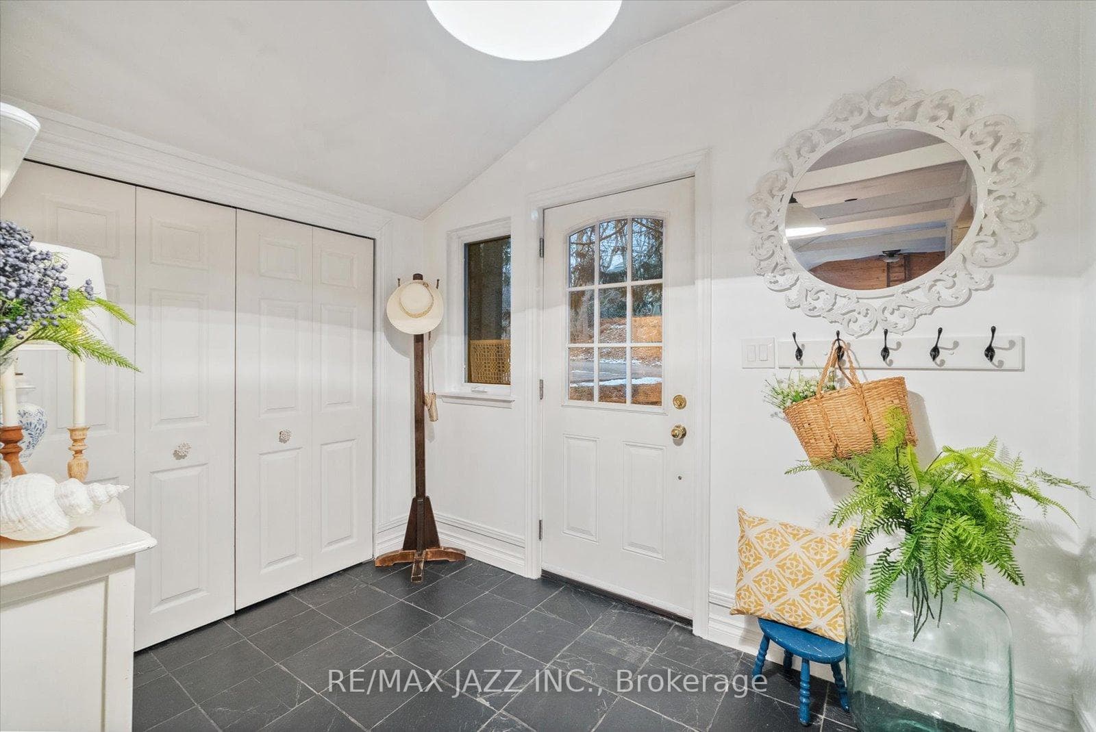 Big open foyer.