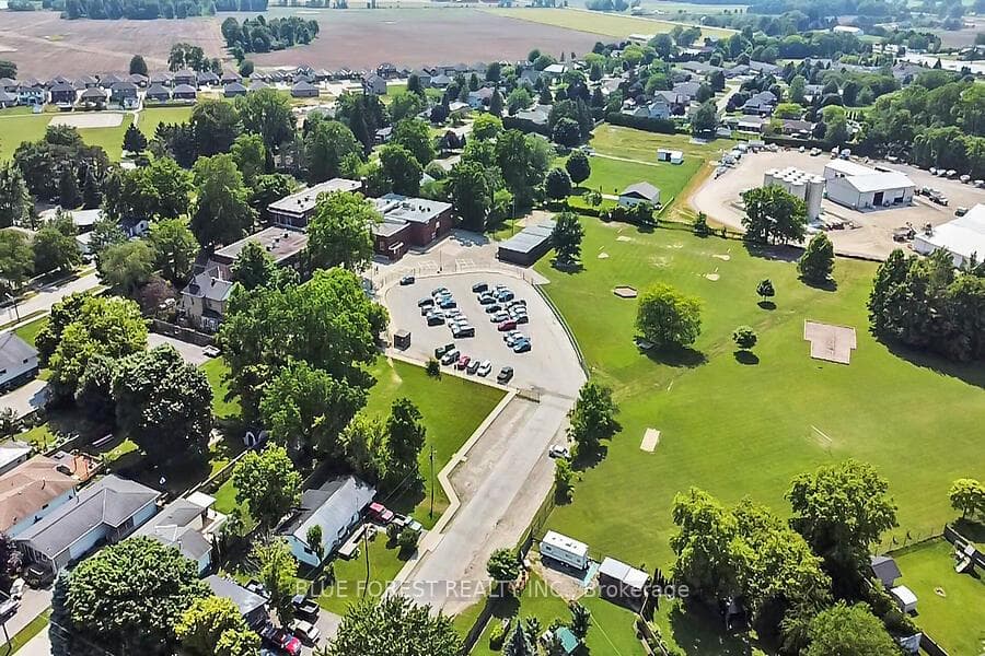 The rear of the Dunwich Dutton Elementary school