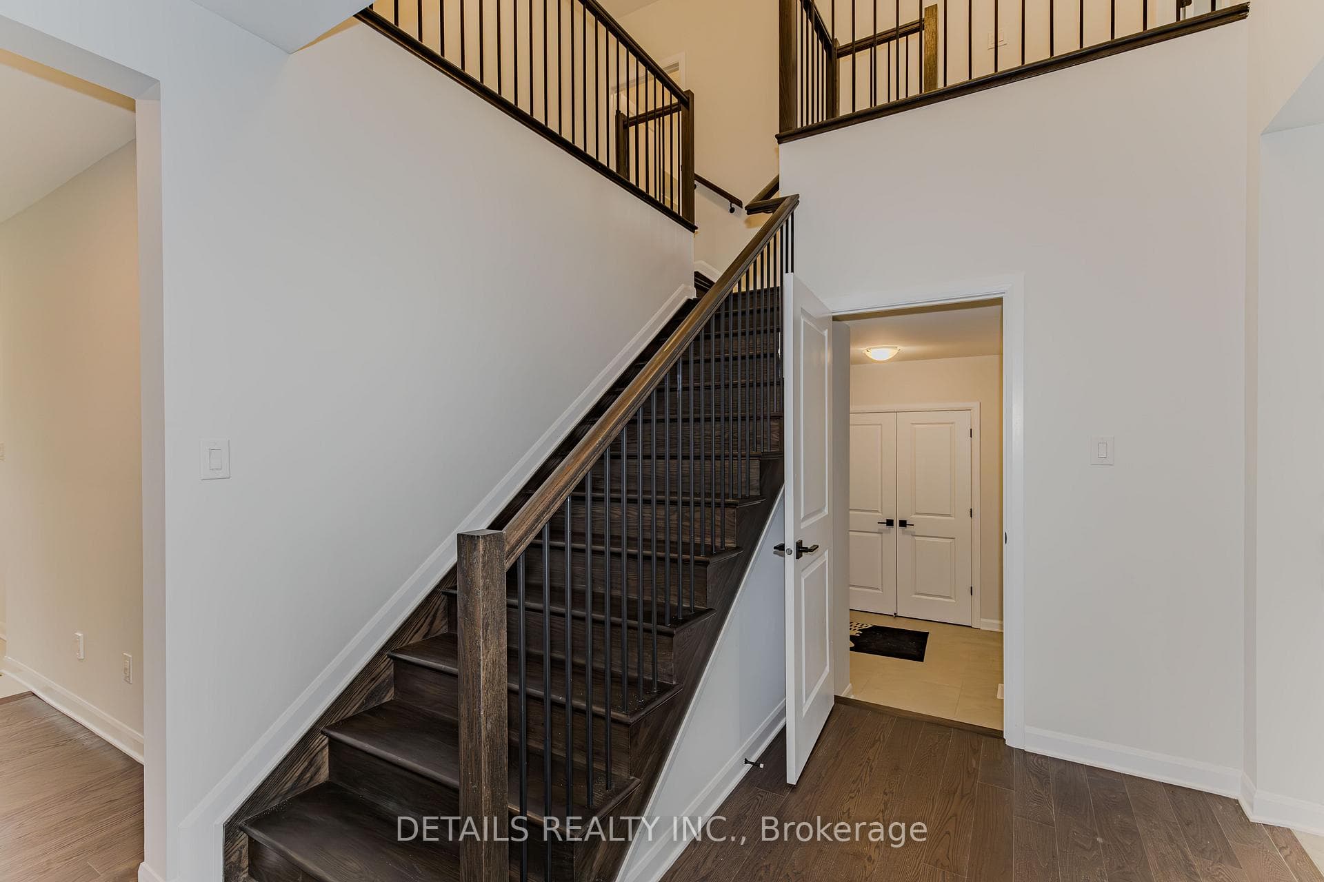 Hardwood stairs