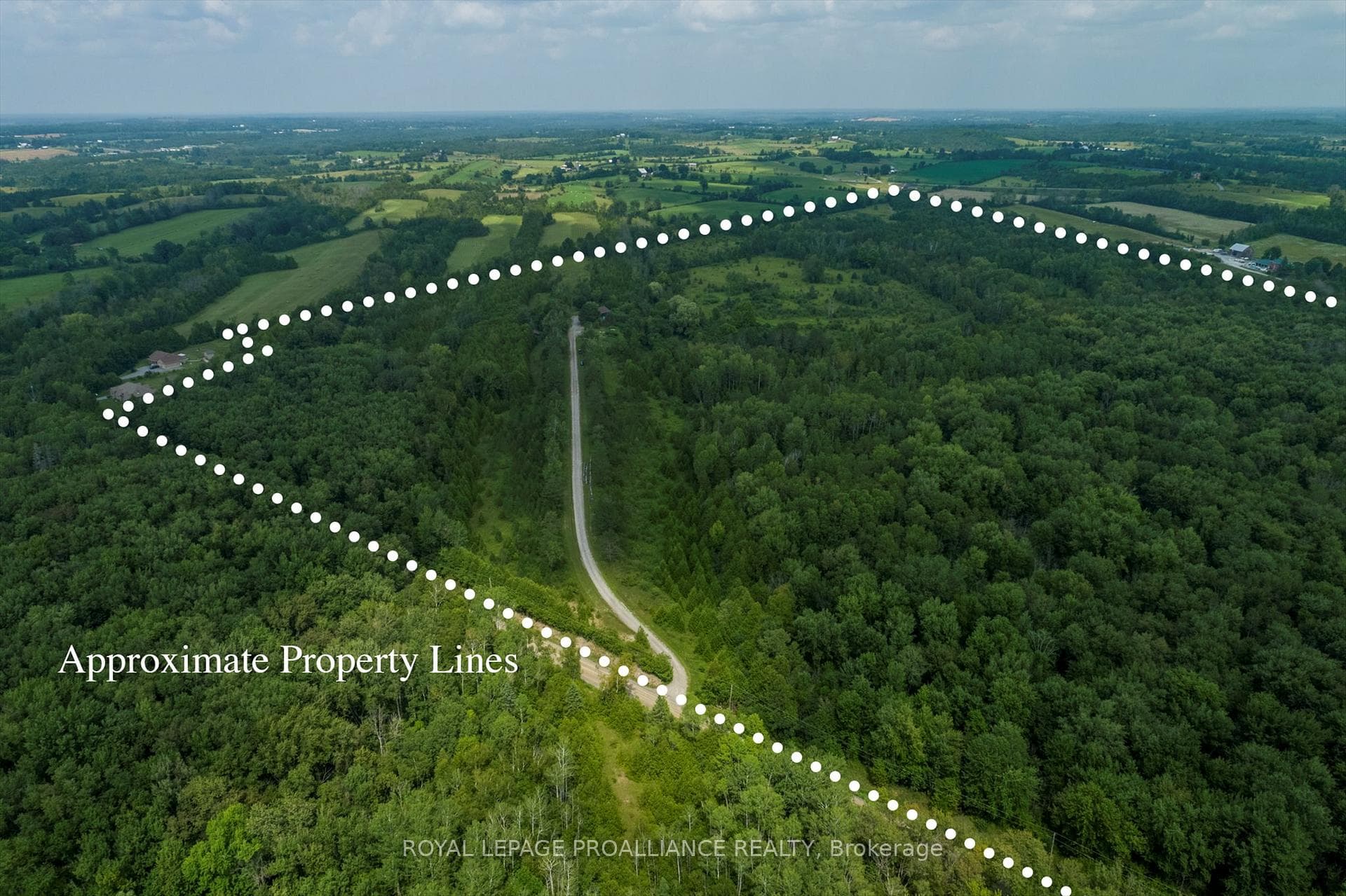 Boundaries-looking north east across 7th line