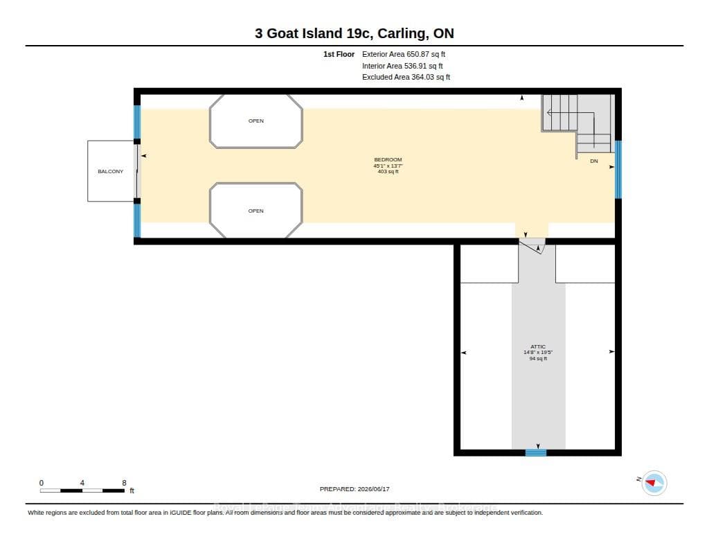 Upstairs Floor Plan