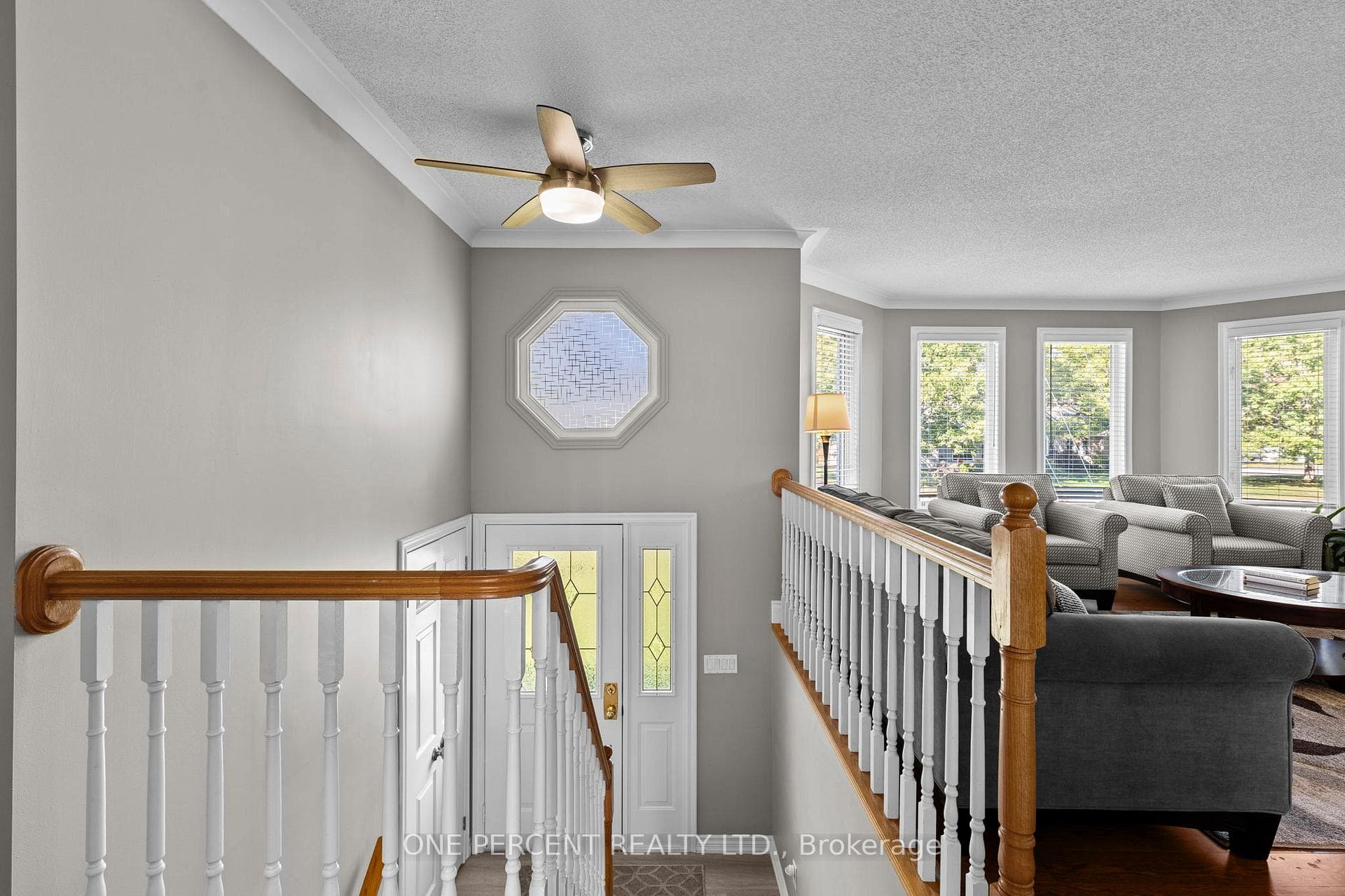 Large windows thru-out - no dull winter days here!