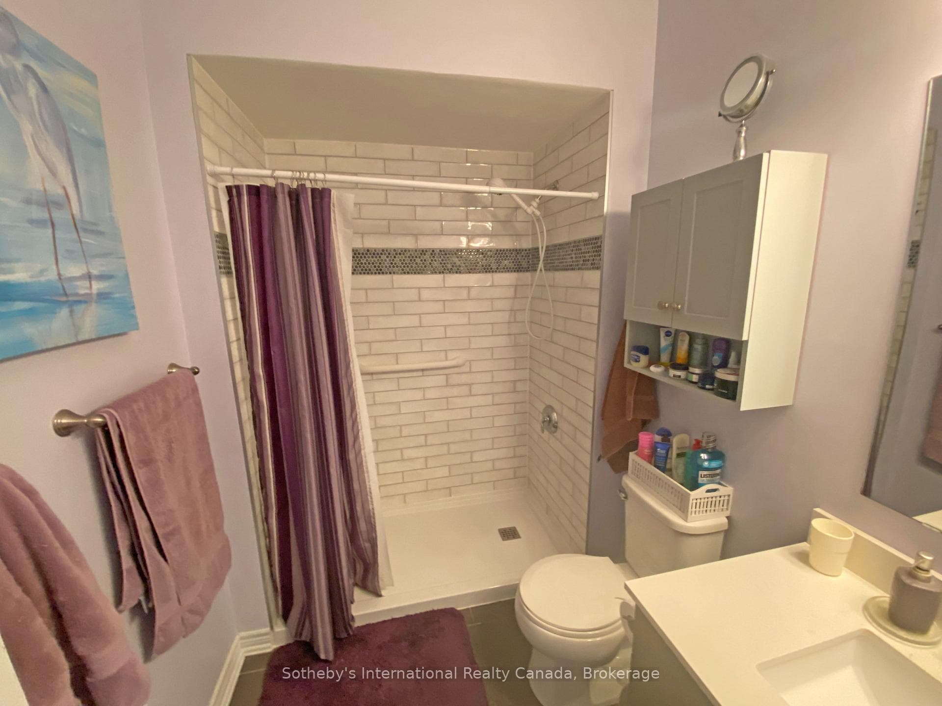 3 PC Ensuite Bath With Tiled Shower