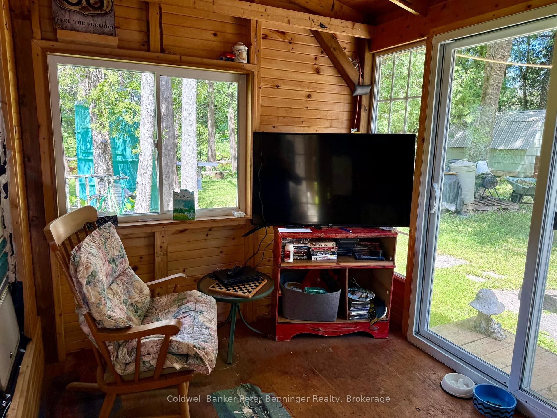 South trailer sunroom