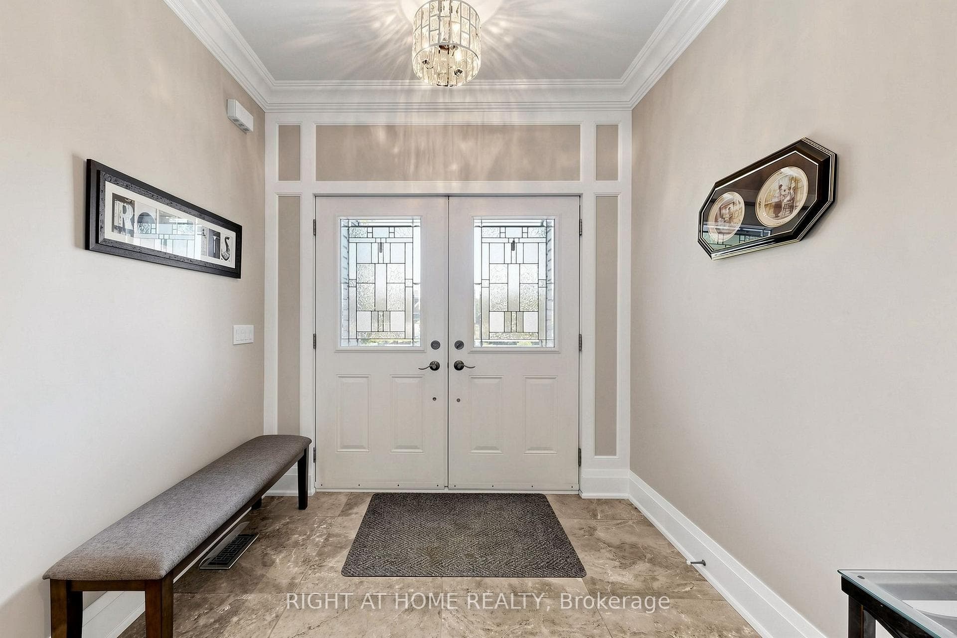 DOUBLE DOOR ENTRY