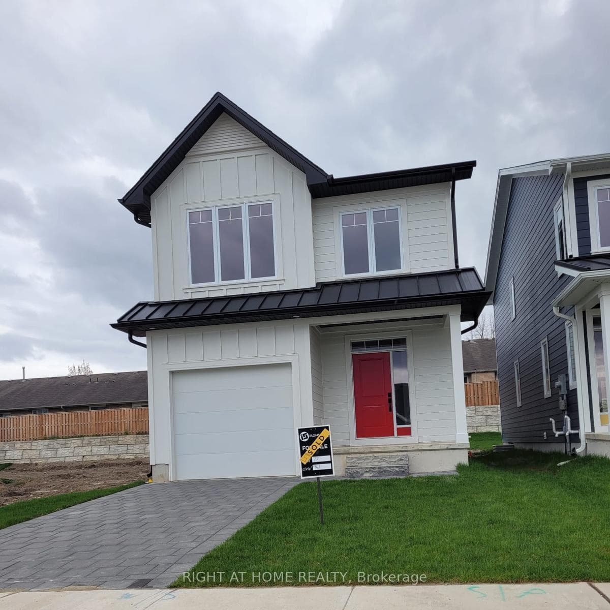 Separate Entrance on Right Side Facing House