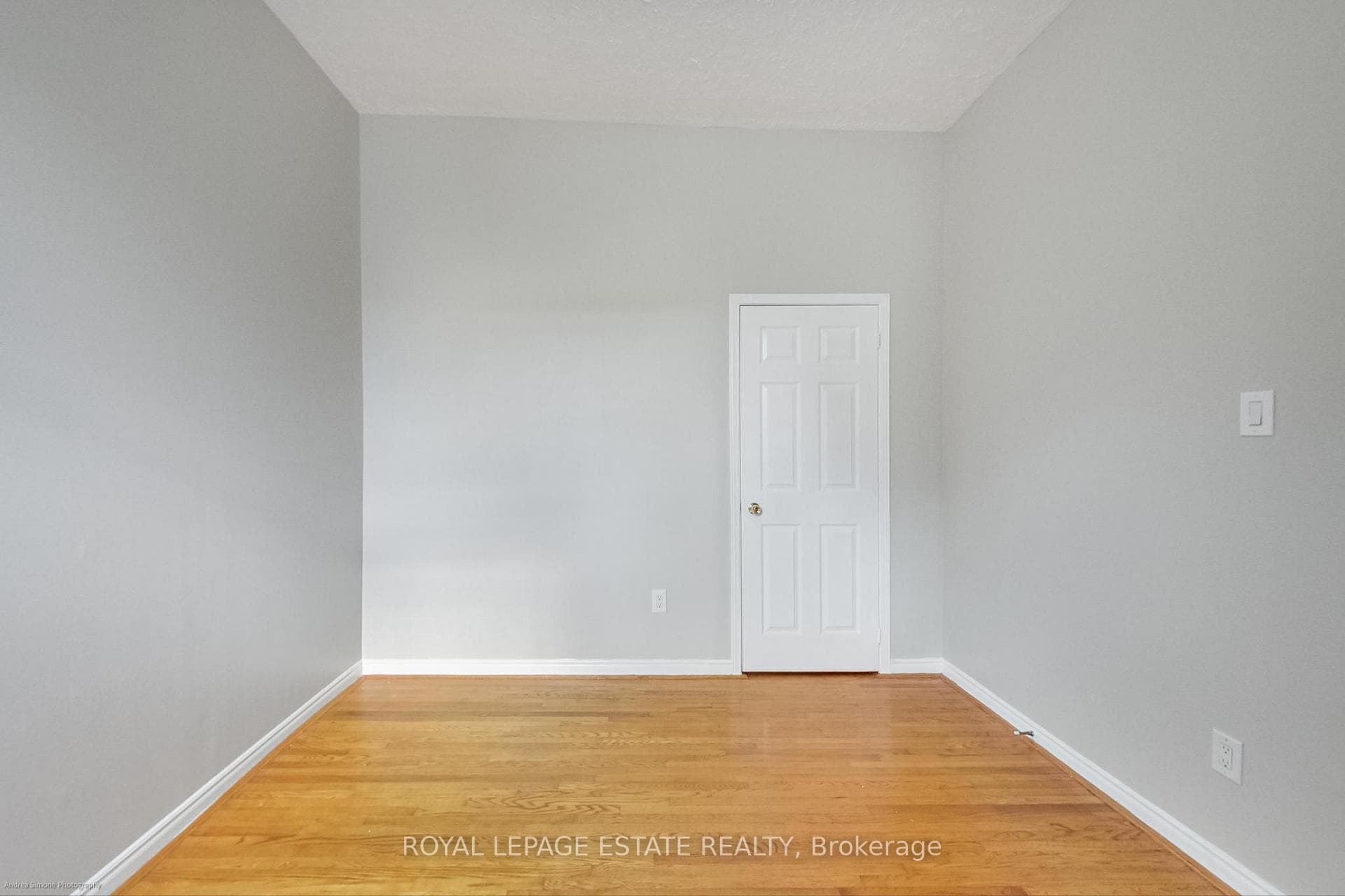 primary bedroom facing closet