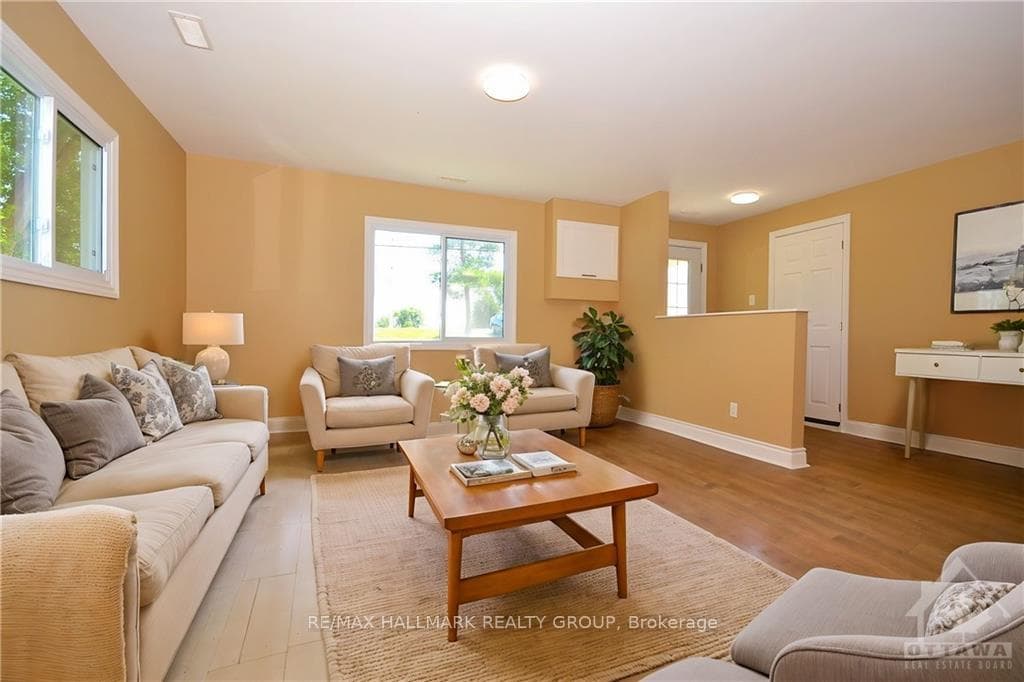 Virtually Staged Living Room