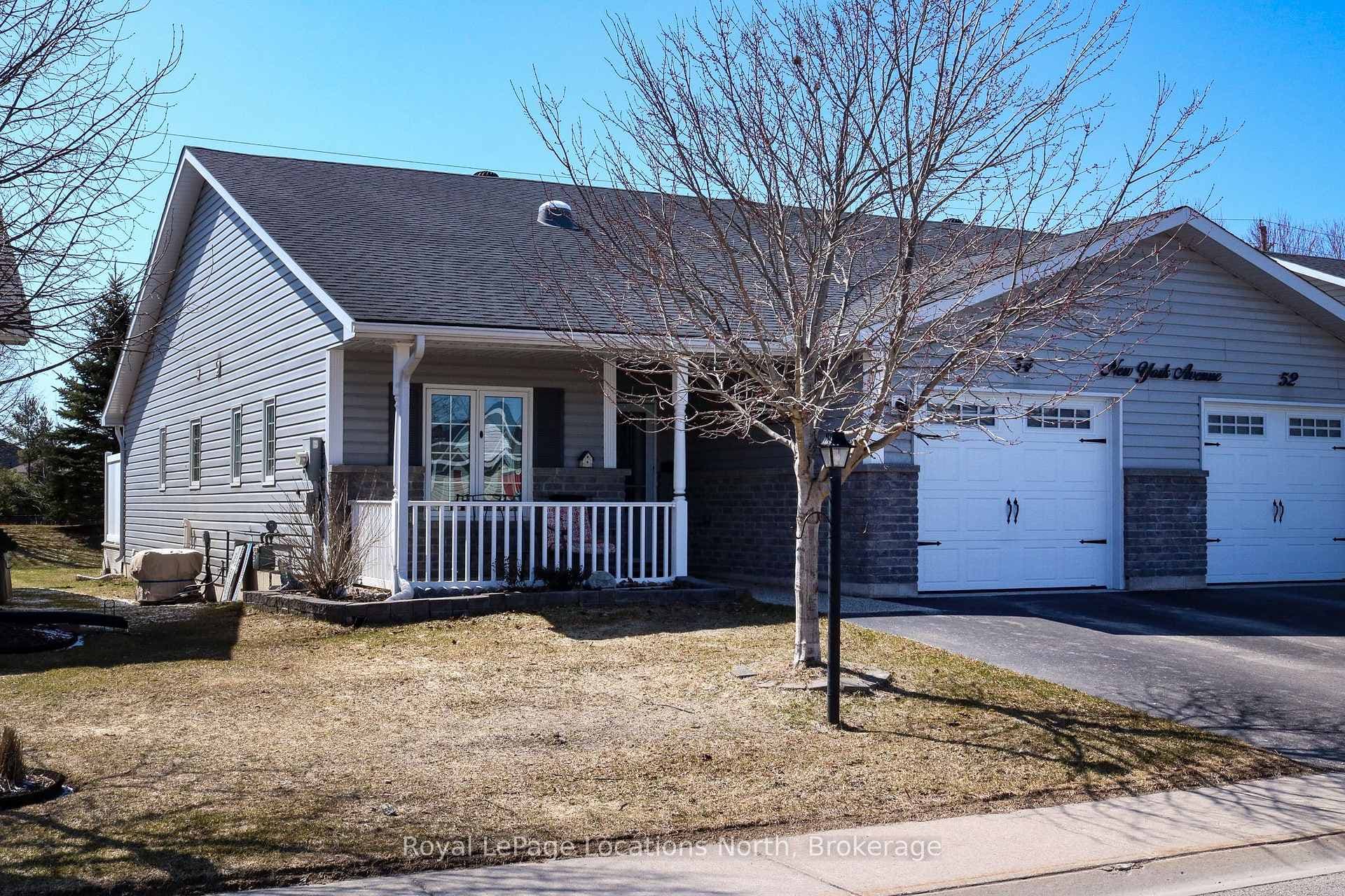 Exterior Front of this Semi-Detached Home