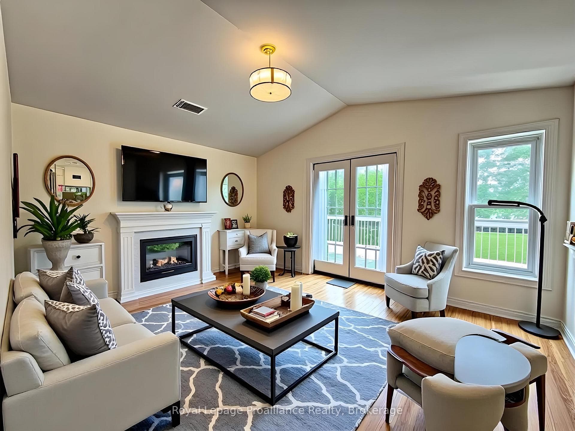 MAIN FLOOR FAMILY ROOM VIRTUALLY STAGED