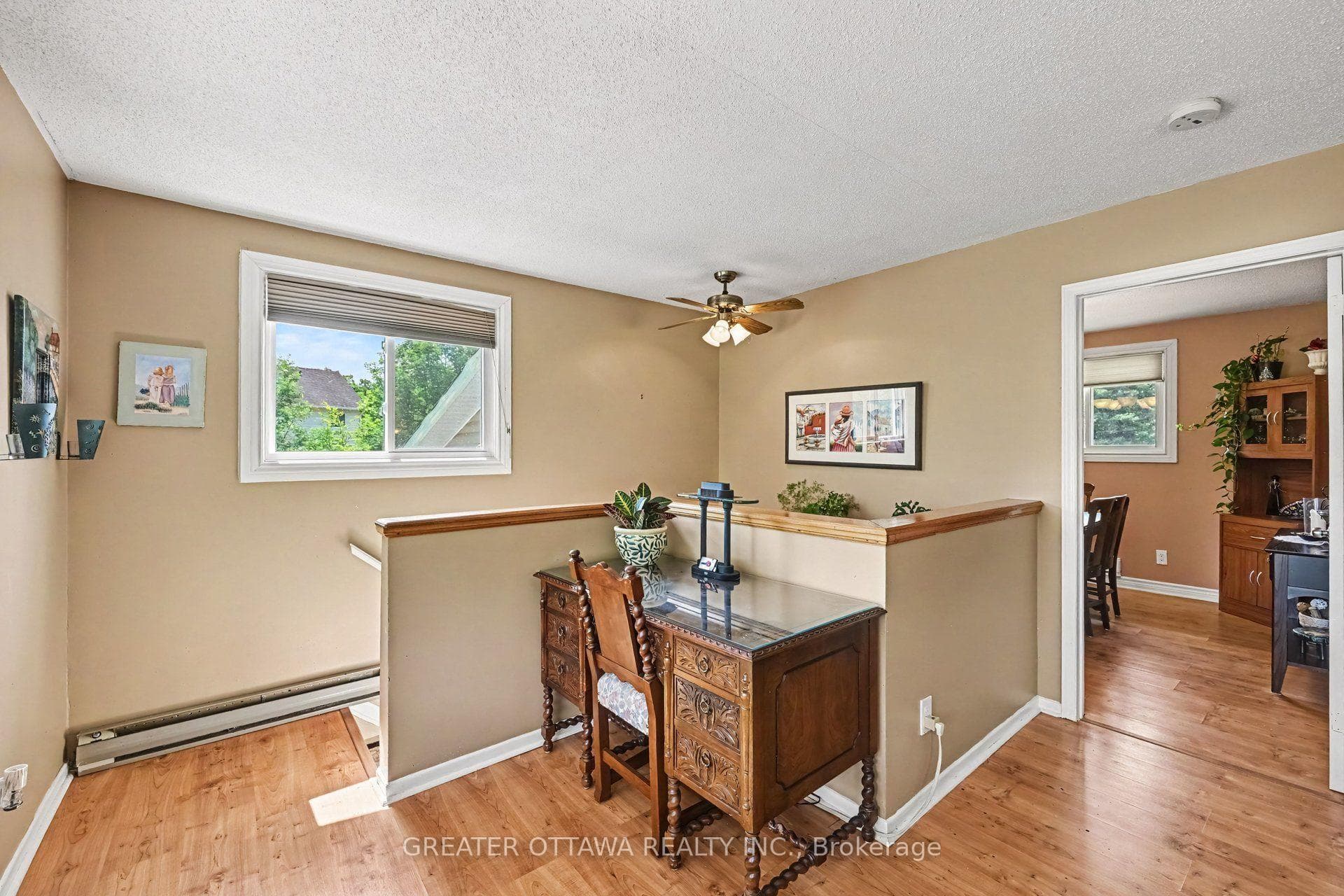 handy office space right on the main level
