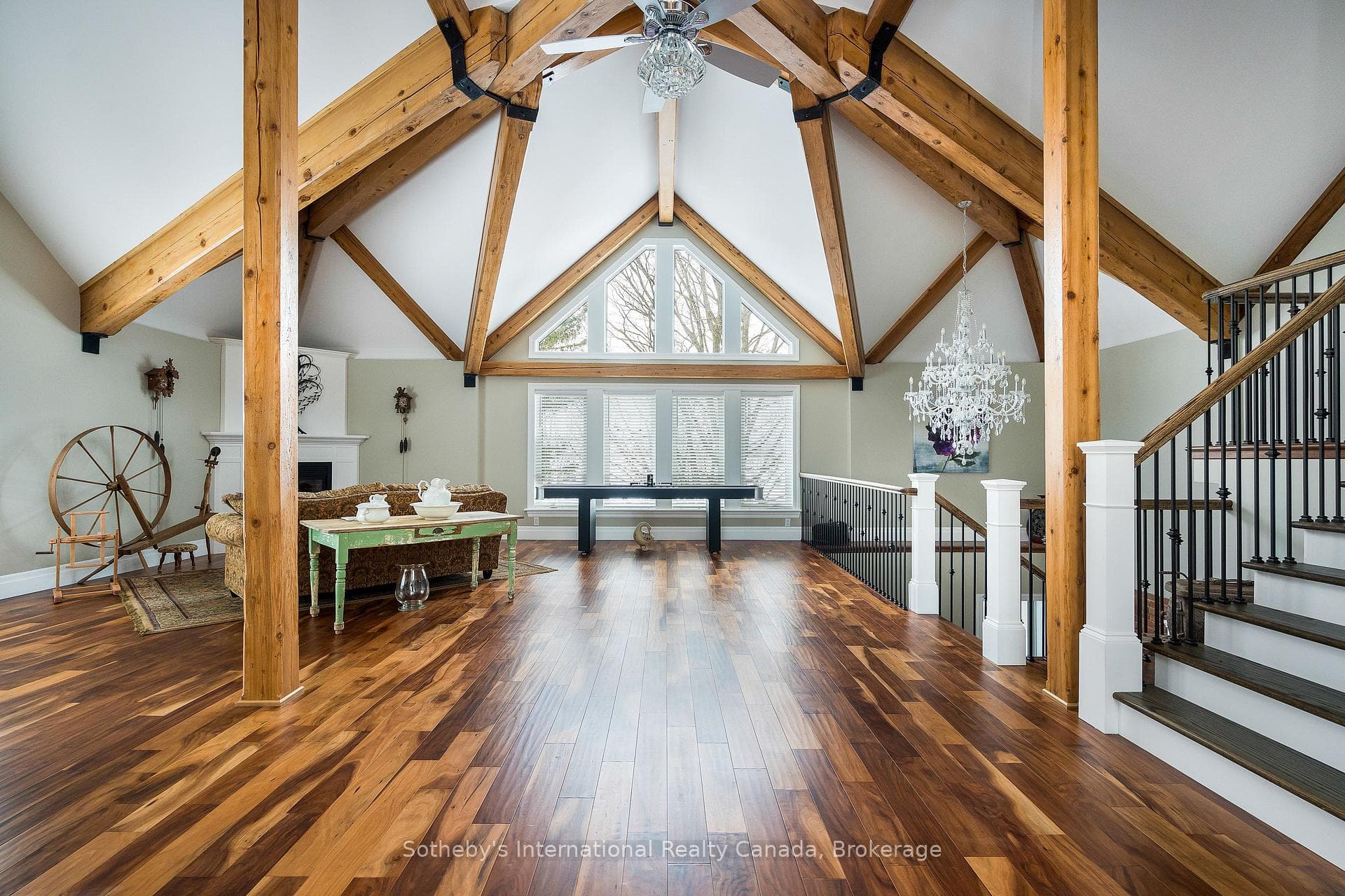 Grand Second Level with Acacia Wood Flooring