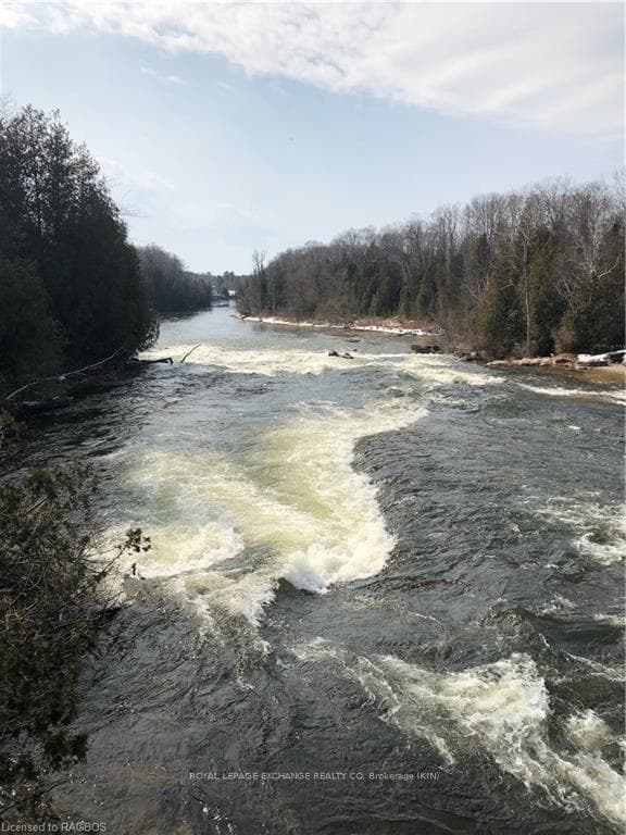Sauble River close by.