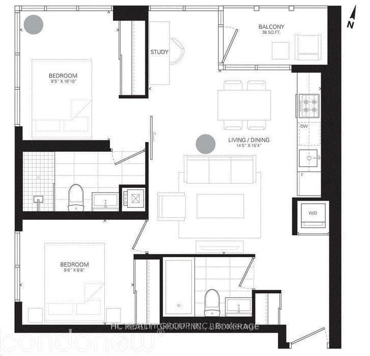 17 Dundonald Street Unit 1602 photo 3