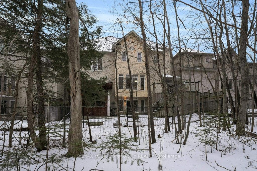 Park at the back of the house