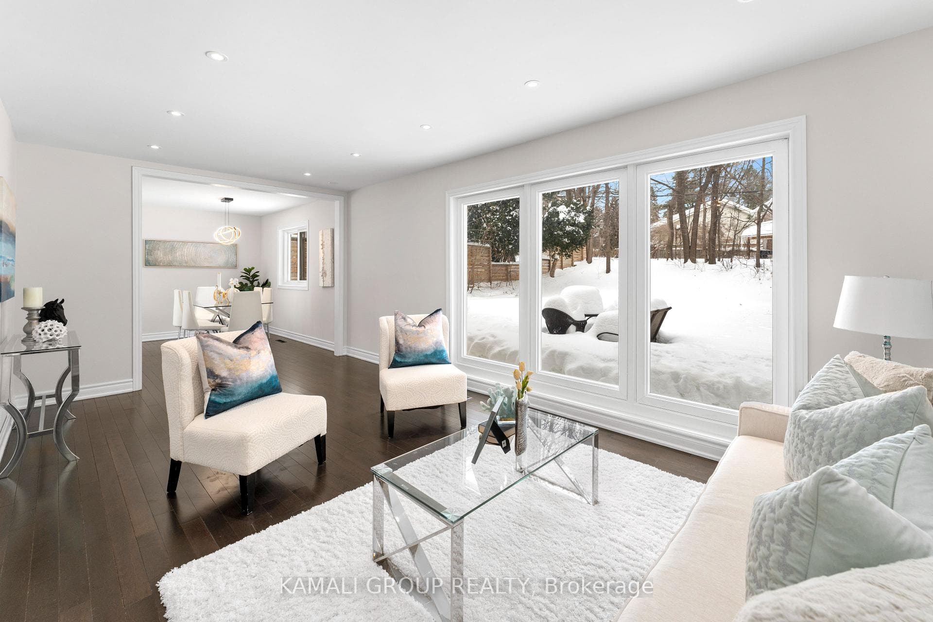 Overlooks Expansive Backyard